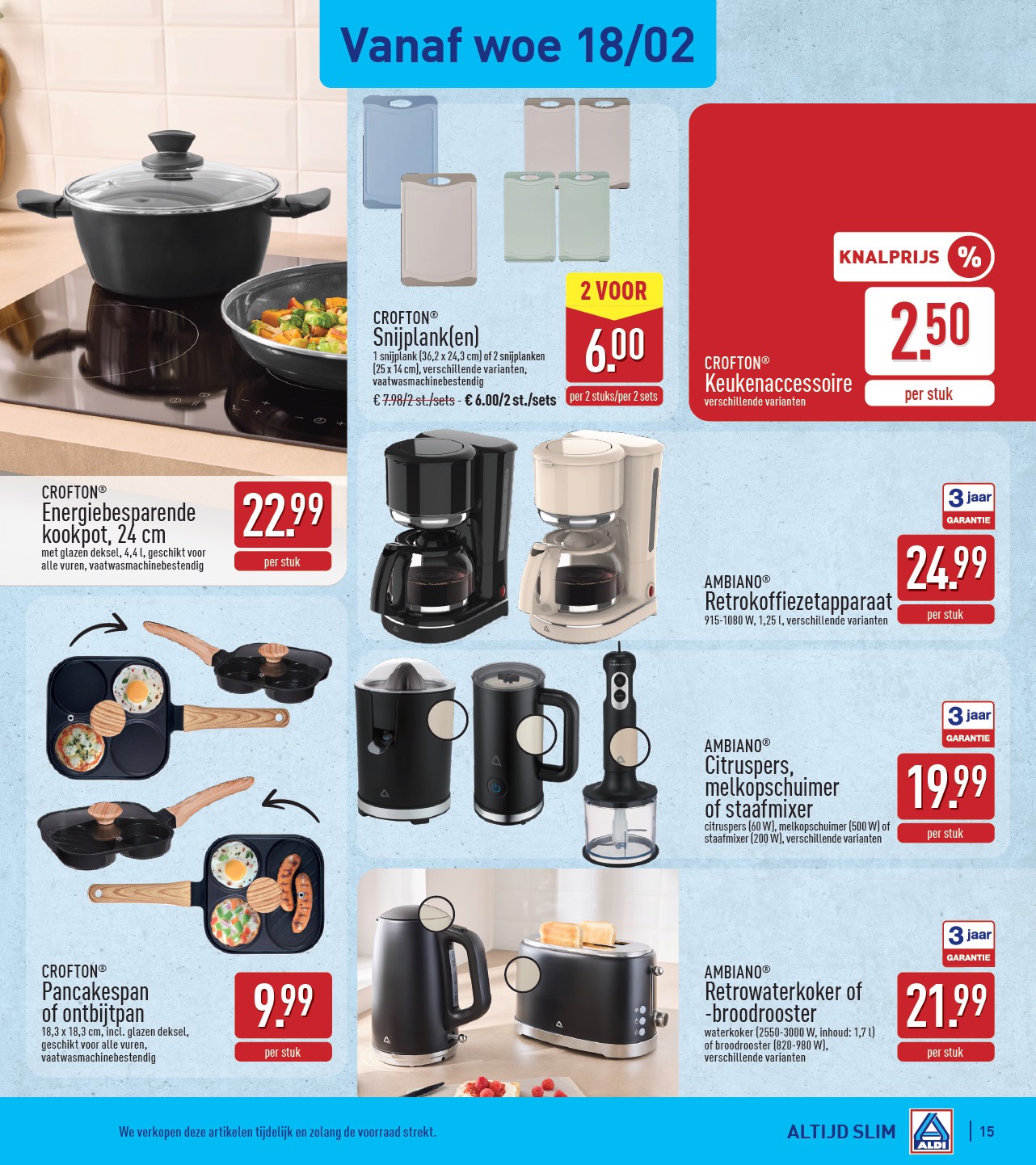 aldi - De ALDI folder geldig vanaf 16/02/2026 t/m 21/02/2026 - page: 15