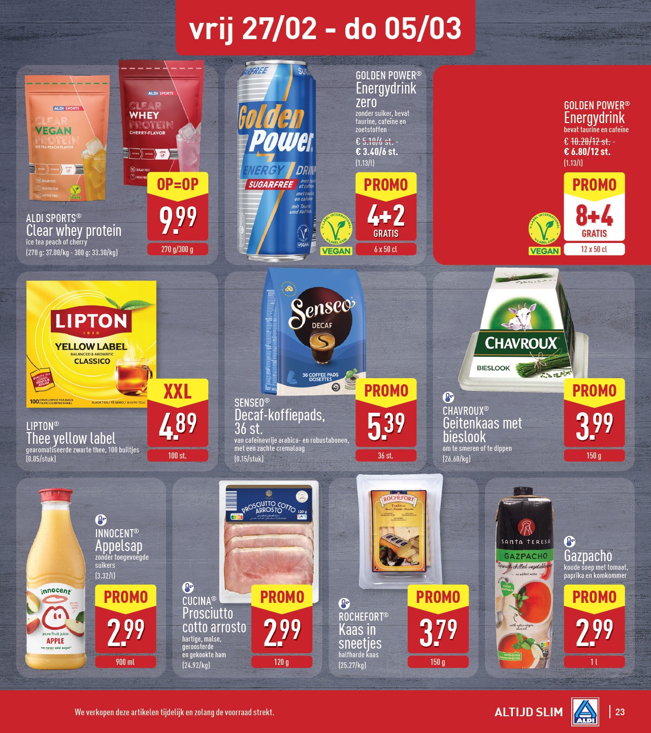 aldi - De ALDI folder geldig vanaf 23/02/2026 t/m 28/02/2026 - page: 23