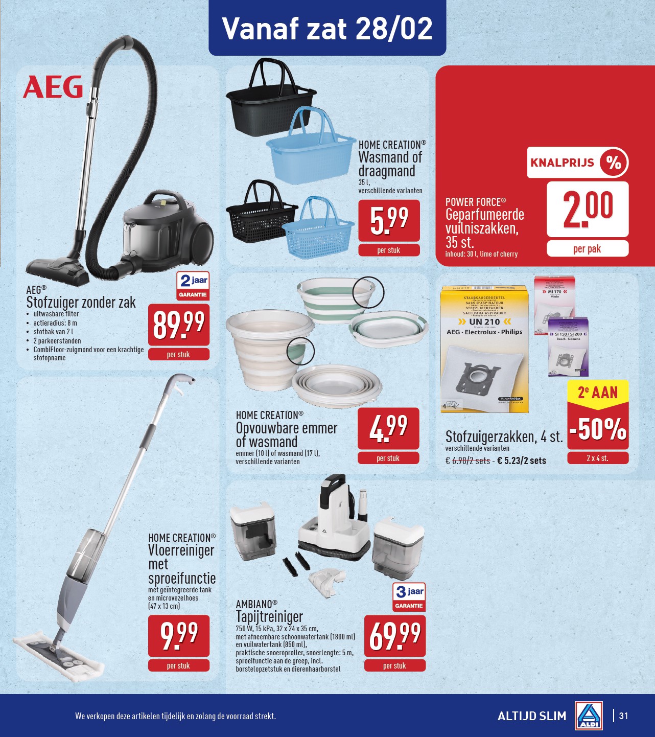 aldi - De ALDI folder geldig vanaf 23/02/2026 t/m 28/02/2026 - page: 31