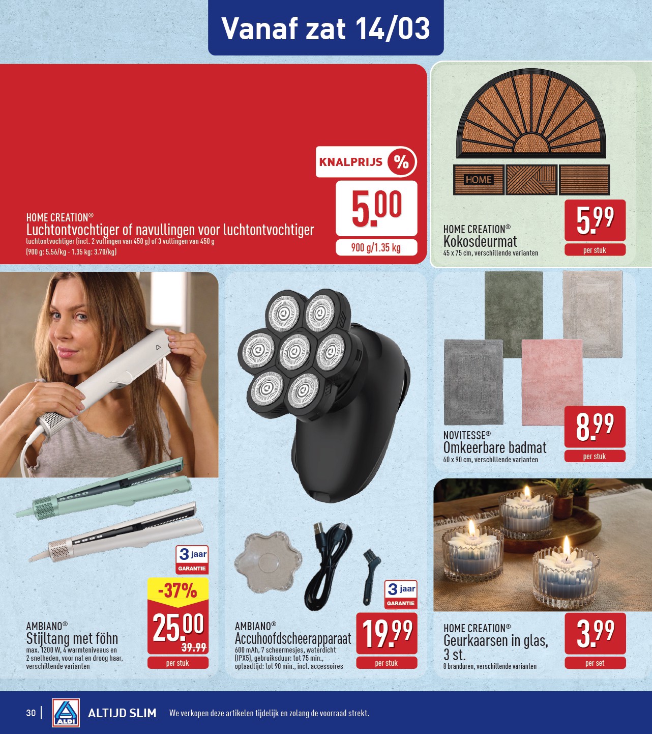 aldi - De ALDI folder geldig vanaf 09/03/2026 t/m 14/03/2026 - page: 30