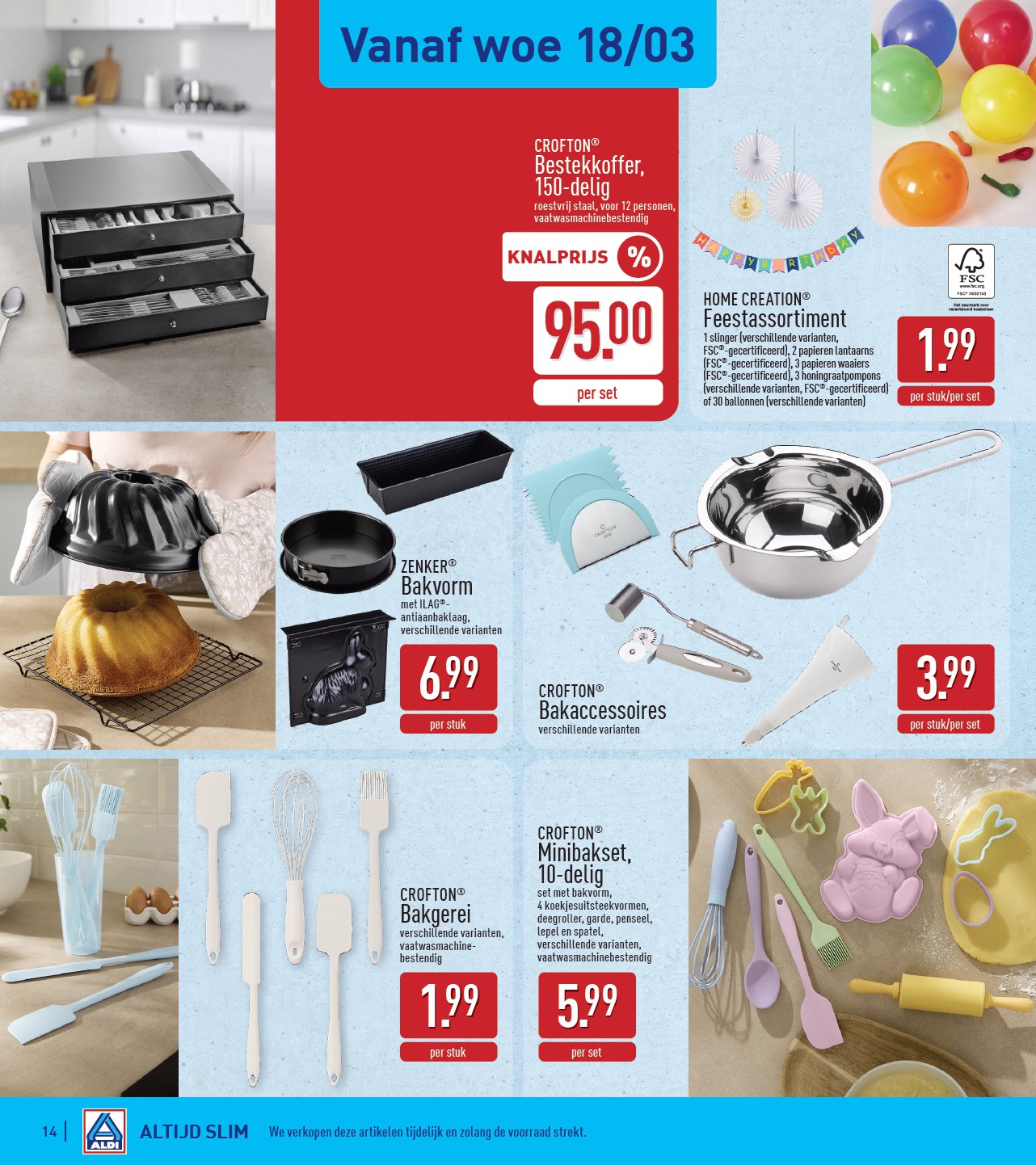 aldi - De ALDI folder geldig vanaf 16/03/2026 t/m 21/03/2026 - page: 14