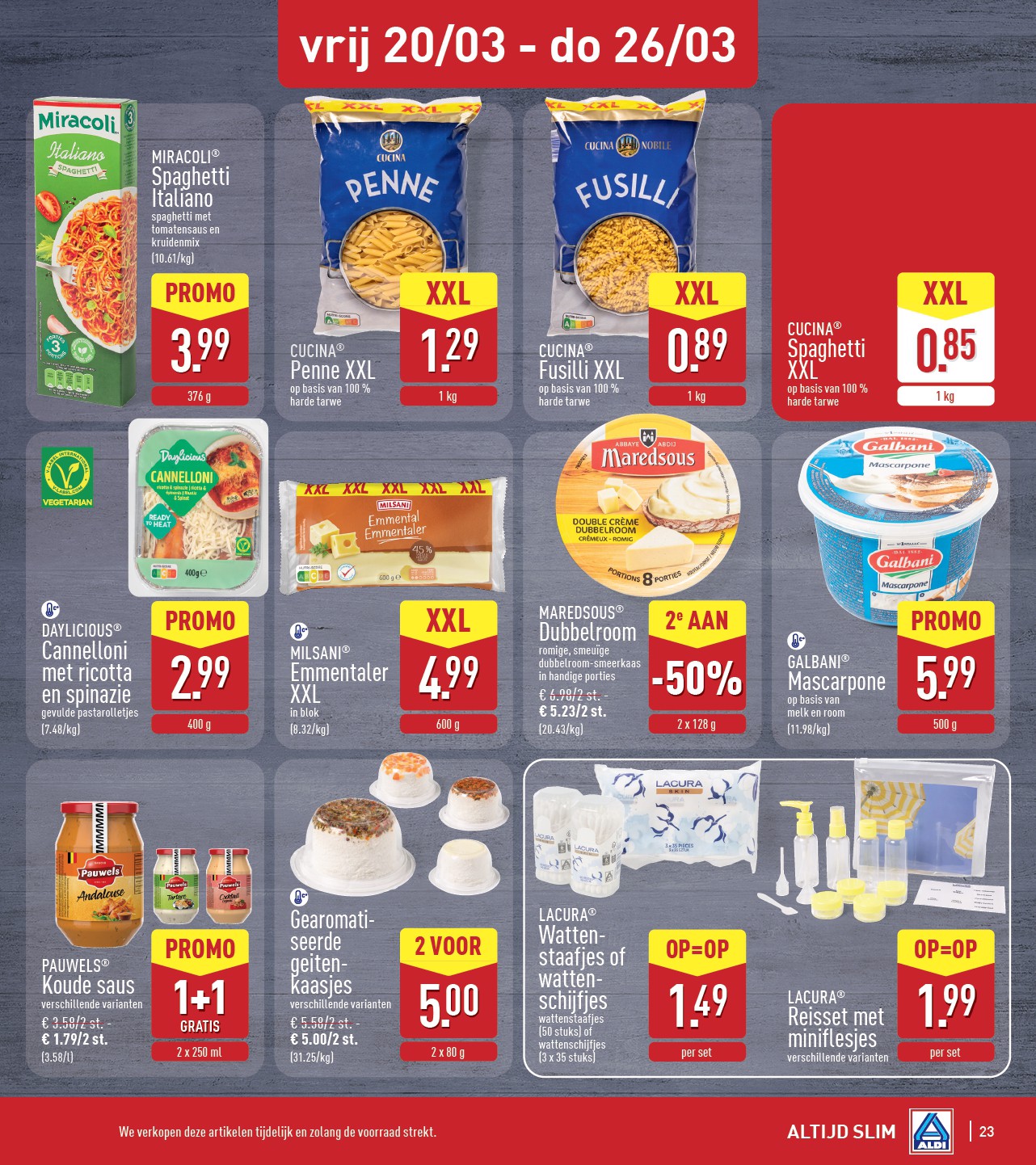 aldi - De ALDI folder geldig vanaf 16/03/2026 t/m 21/03/2026 - page: 23