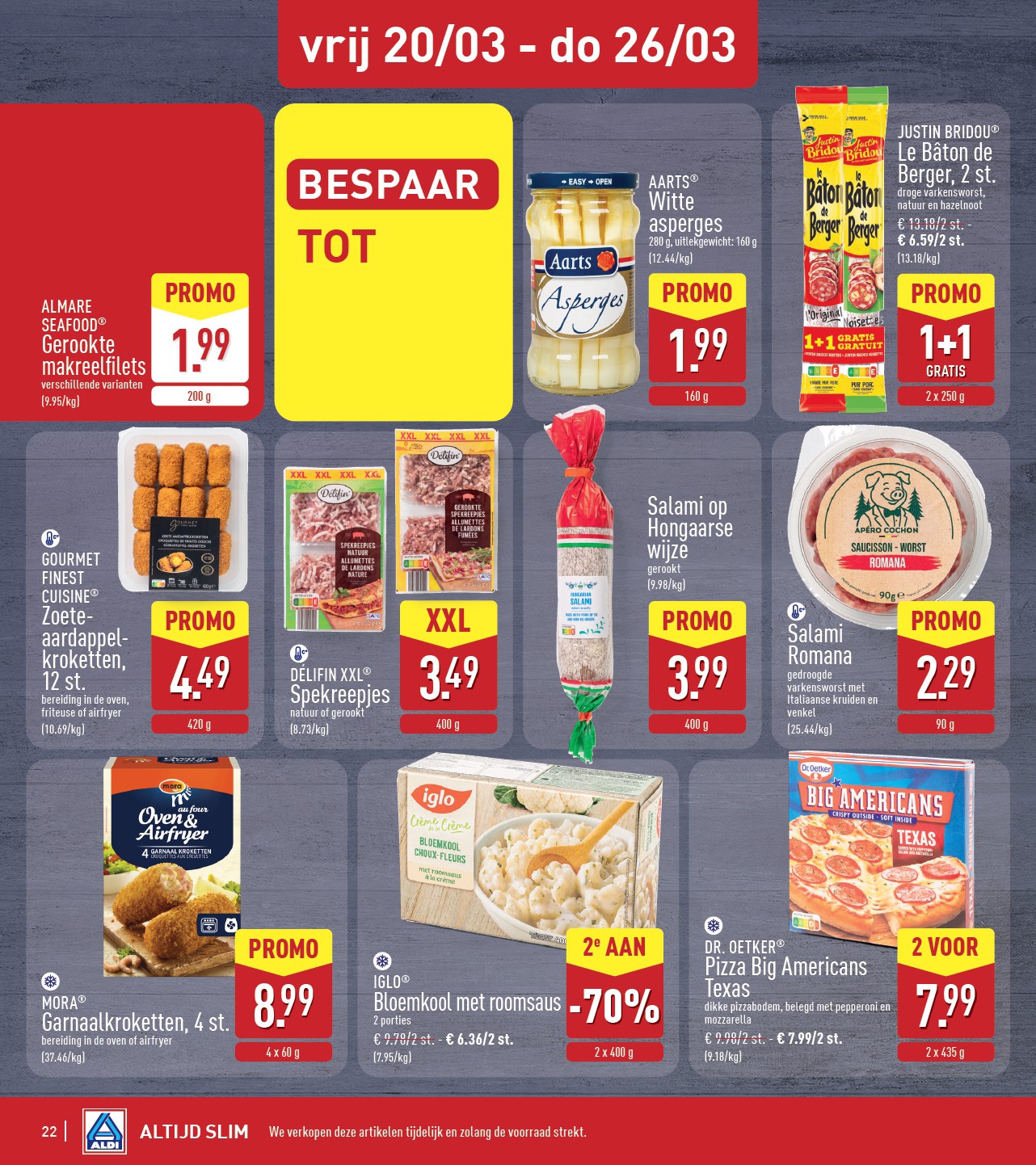 aldi - De ALDI folder geldig vanaf 16/03/2026 t/m 21/03/2026 - page: 22