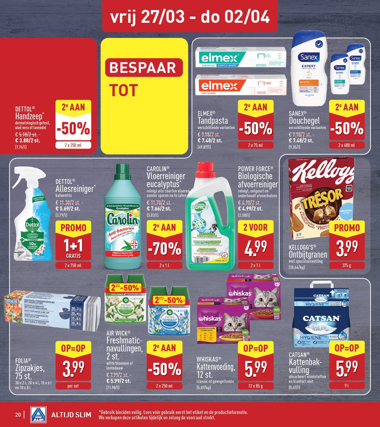 aldi - De ALDI folder geldig vanaf 23/03/2026 t/m 28/03/2026 - page: 20