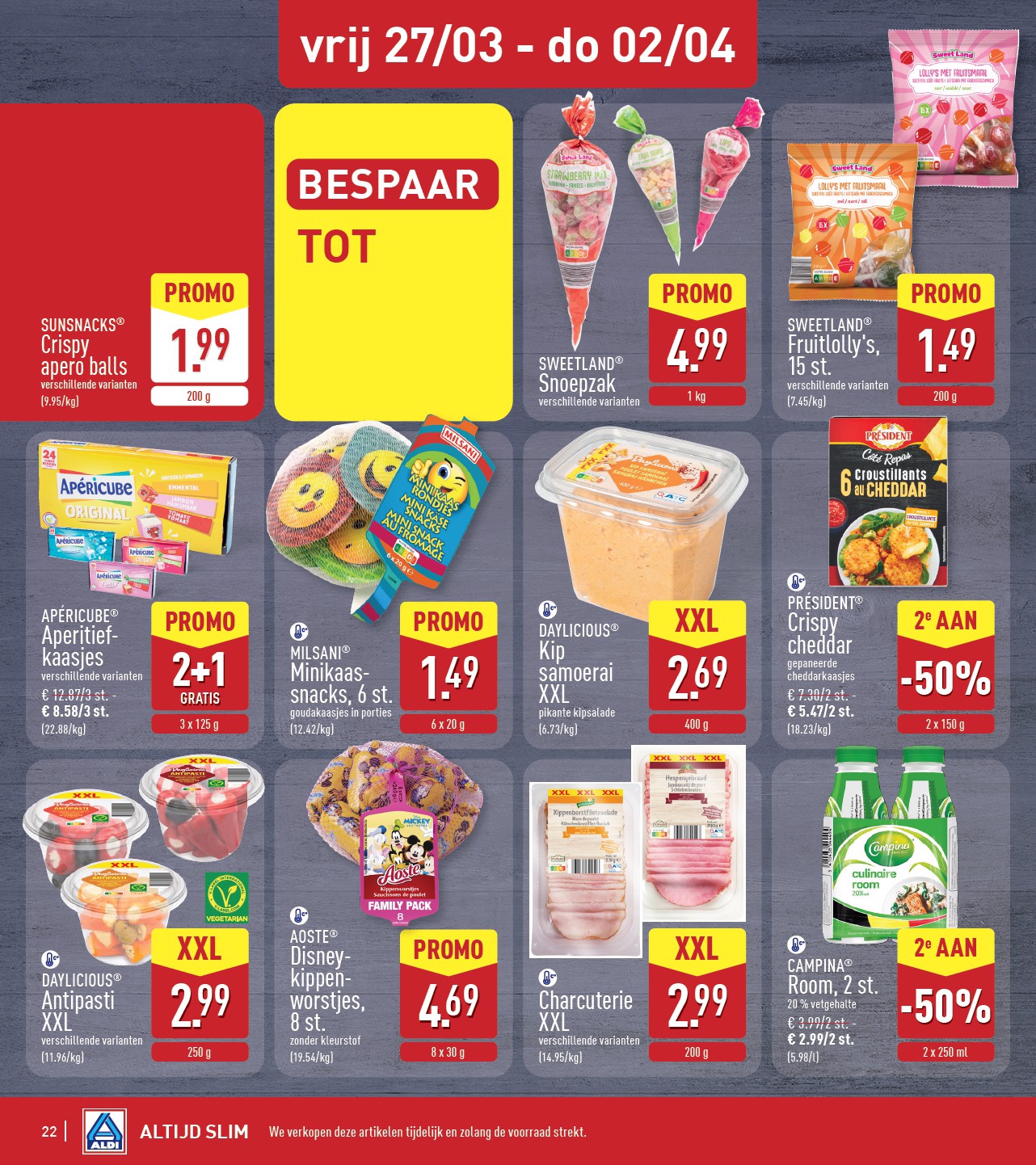 aldi - De ALDI folder geldig vanaf 23/03/2026 t/m 28/03/2026 - page: 22