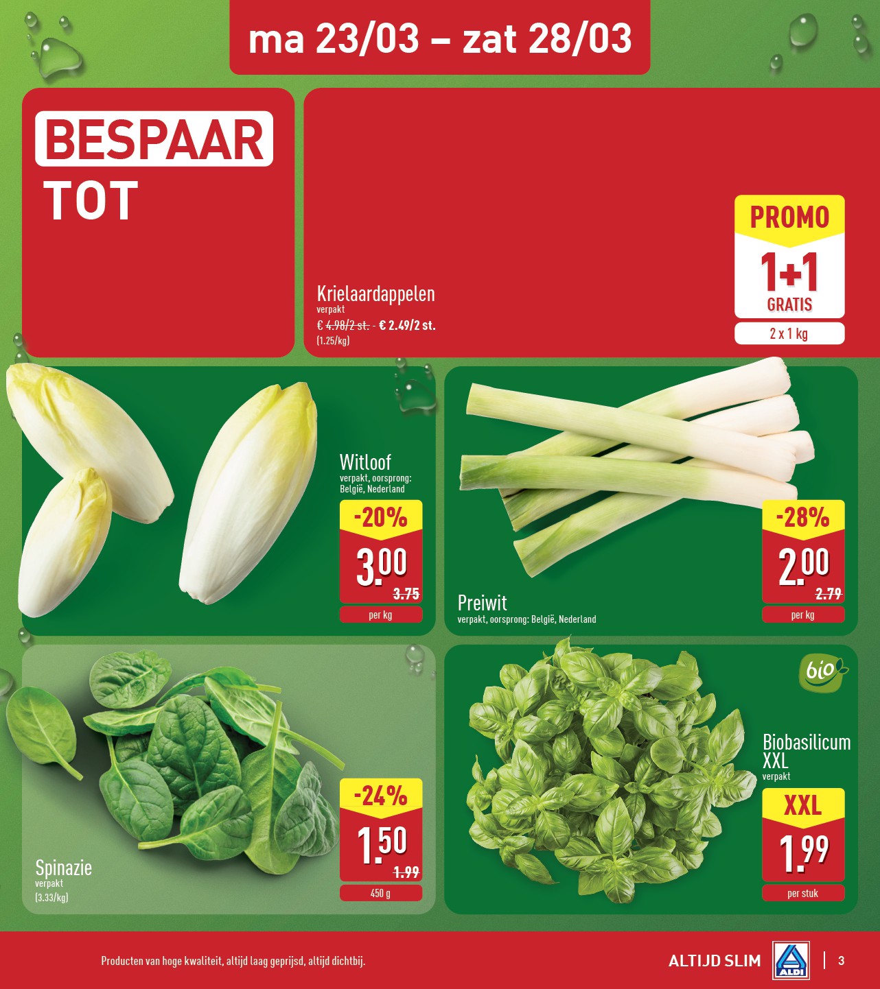aldi - De ALDI folder geldig vanaf 23/03/2026 t/m 28/03/2026 - page: 3