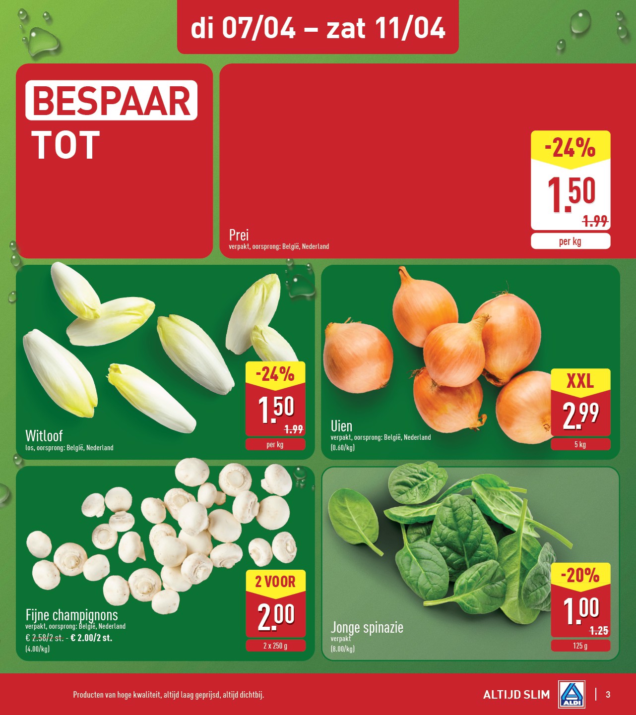 aldi - De ALDI folder geldig vanaf 07/04/2026 t/m 11/04/2026 - page: 3