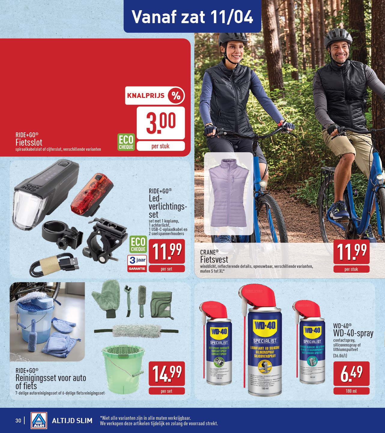aldi - De ALDI folder geldig vanaf 07/04/2026 t/m 11/04/2026 - page: 30