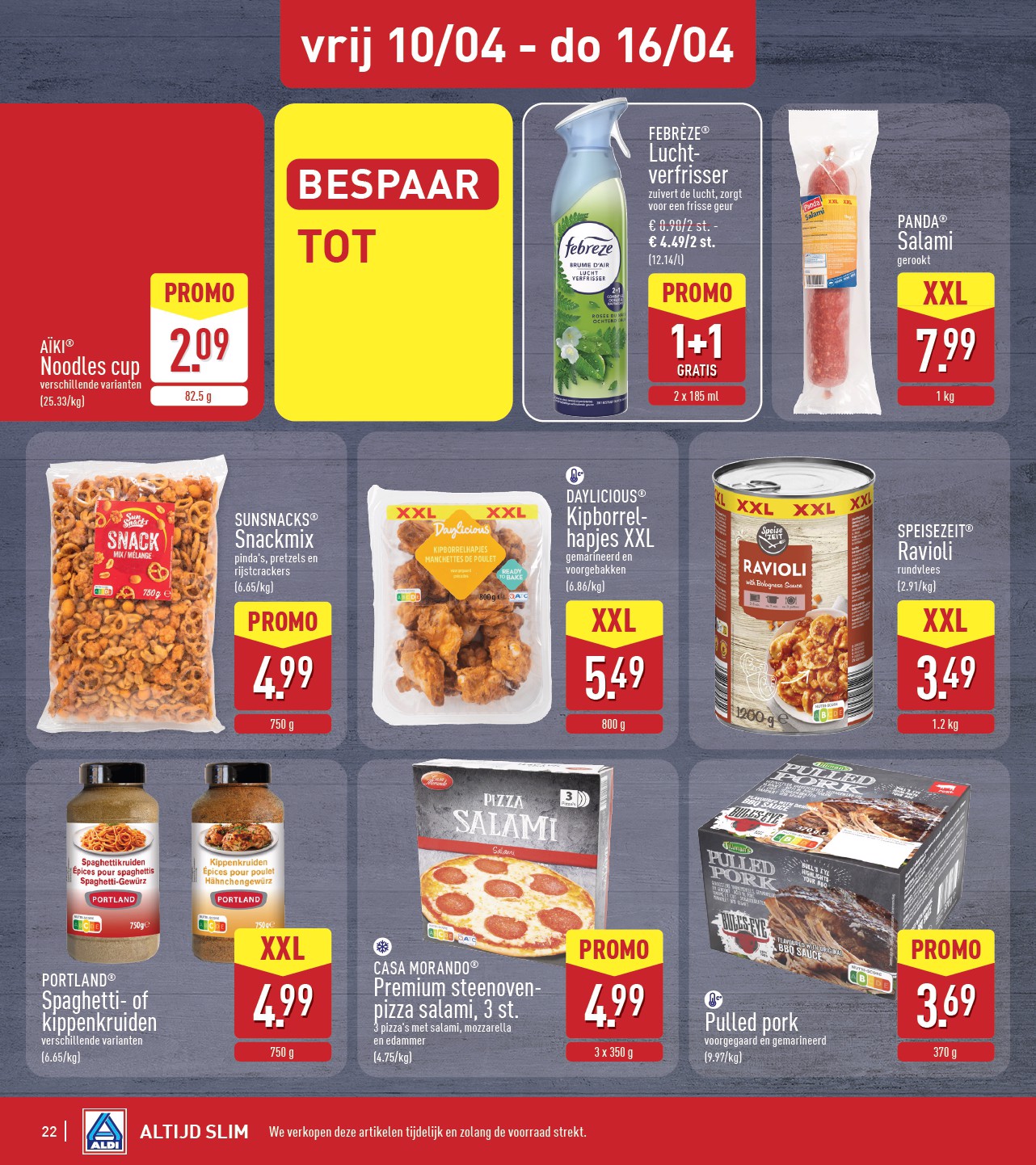 aldi - De ALDI folder geldig vanaf 07/04/2026 t/m 11/04/2026 - page: 22