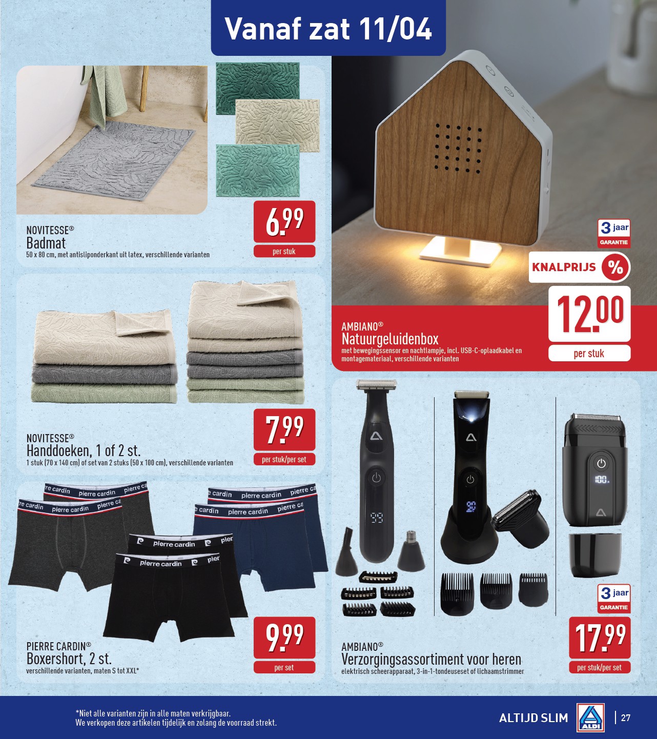 aldi - De ALDI folder geldig vanaf 07/04/2026 t/m 11/04/2026 - page: 27