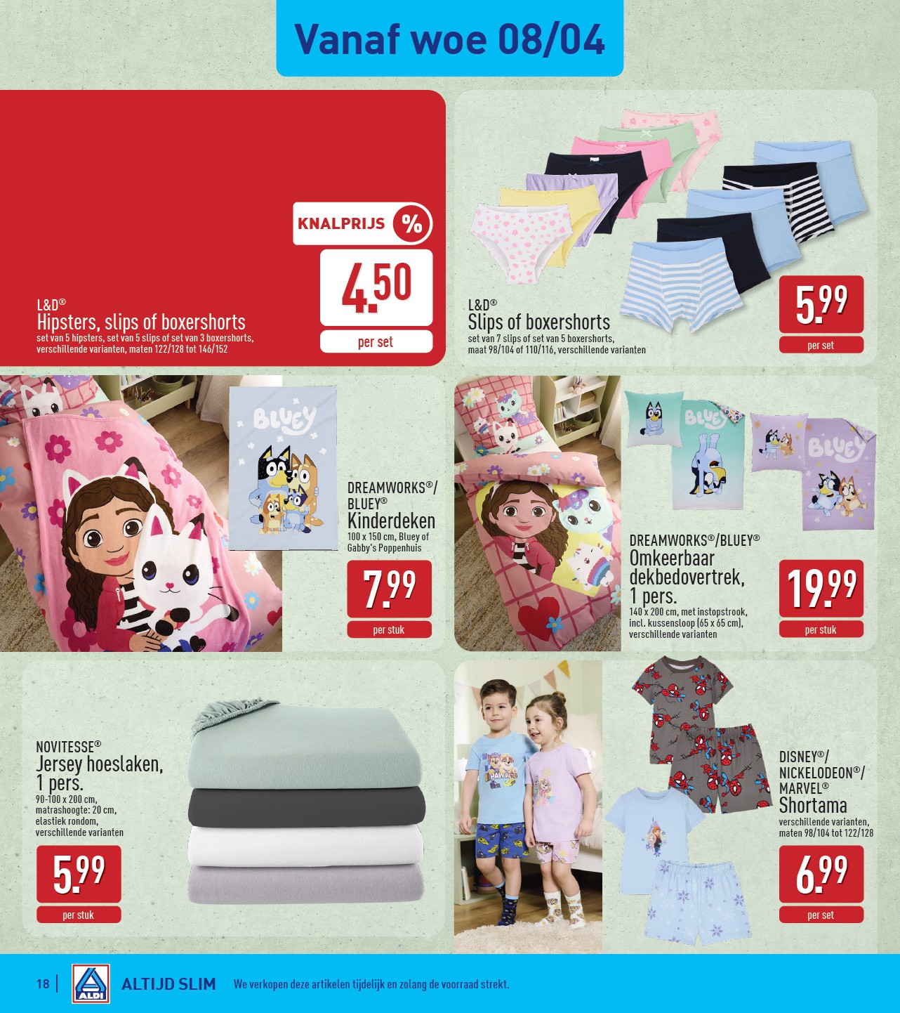 aldi - De ALDI folder geldig vanaf 07/04/2026 t/m 11/04/2026 - page: 18