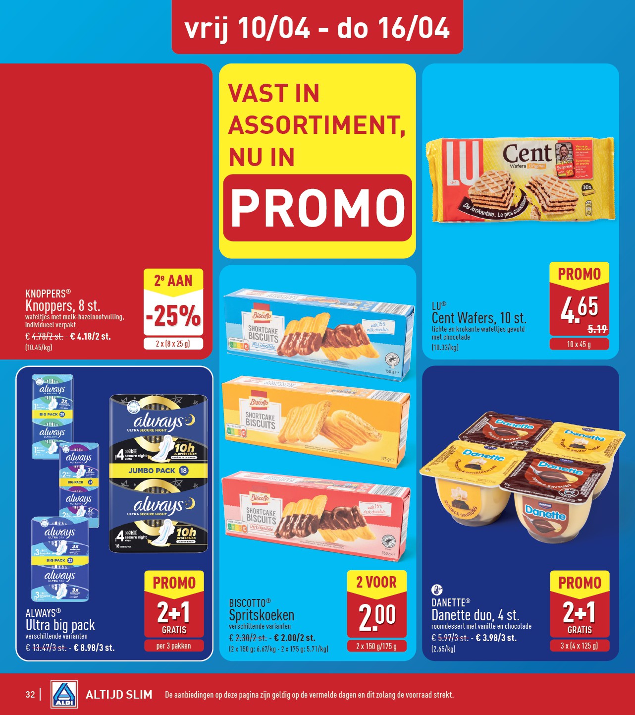 aldi - De ALDI folder geldig vanaf 07/04/2026 t/m 11/04/2026 - page: 32