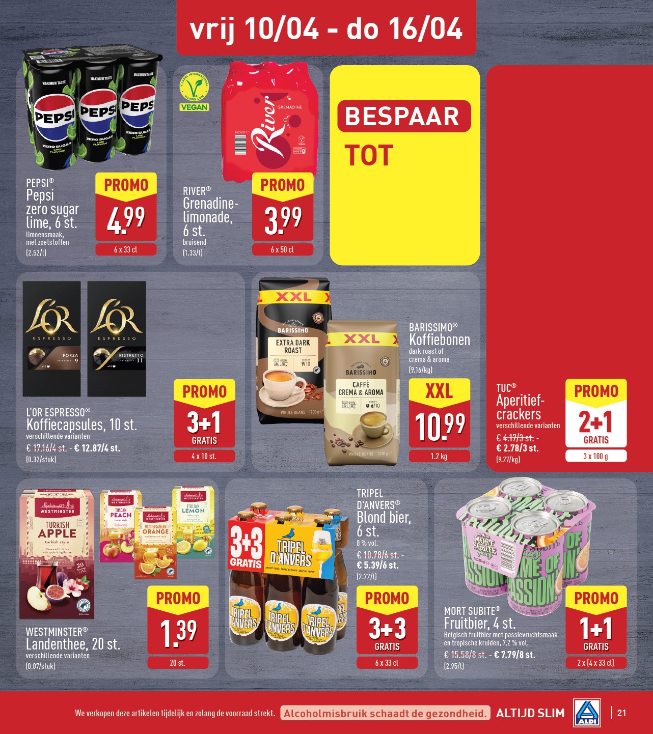 aldi - De ALDI folder geldig vanaf 07/04/2026 t/m 11/04/2026 - page: 21