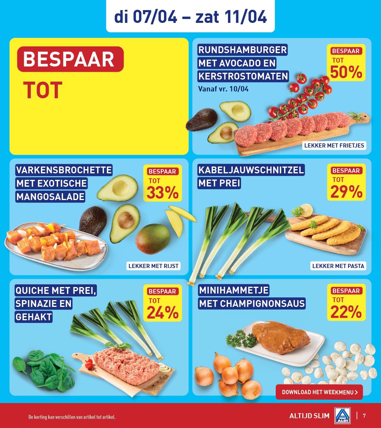 aldi - De ALDI folder geldig vanaf 07/04/2026 t/m 11/04/2026 - page: 7
