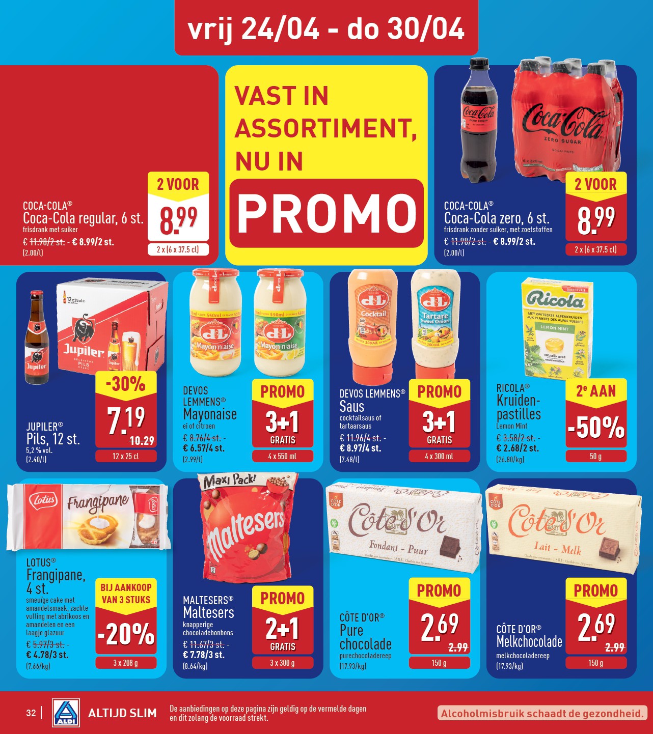 aldi - ALDI folder voor volgende week van maandag 20/04/2026 tot zaterdag 25/04/2026 - page: 32