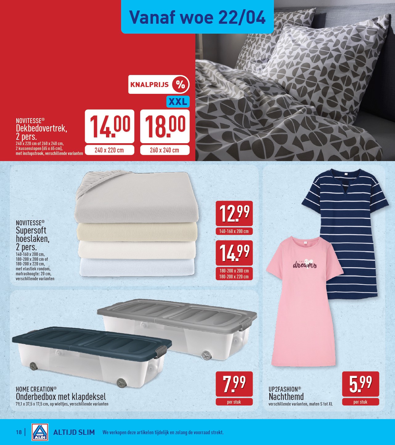 aldi - ALDI folder voor volgende week van maandag 20/04/2026 tot zaterdag 25/04/2026 - page: 18