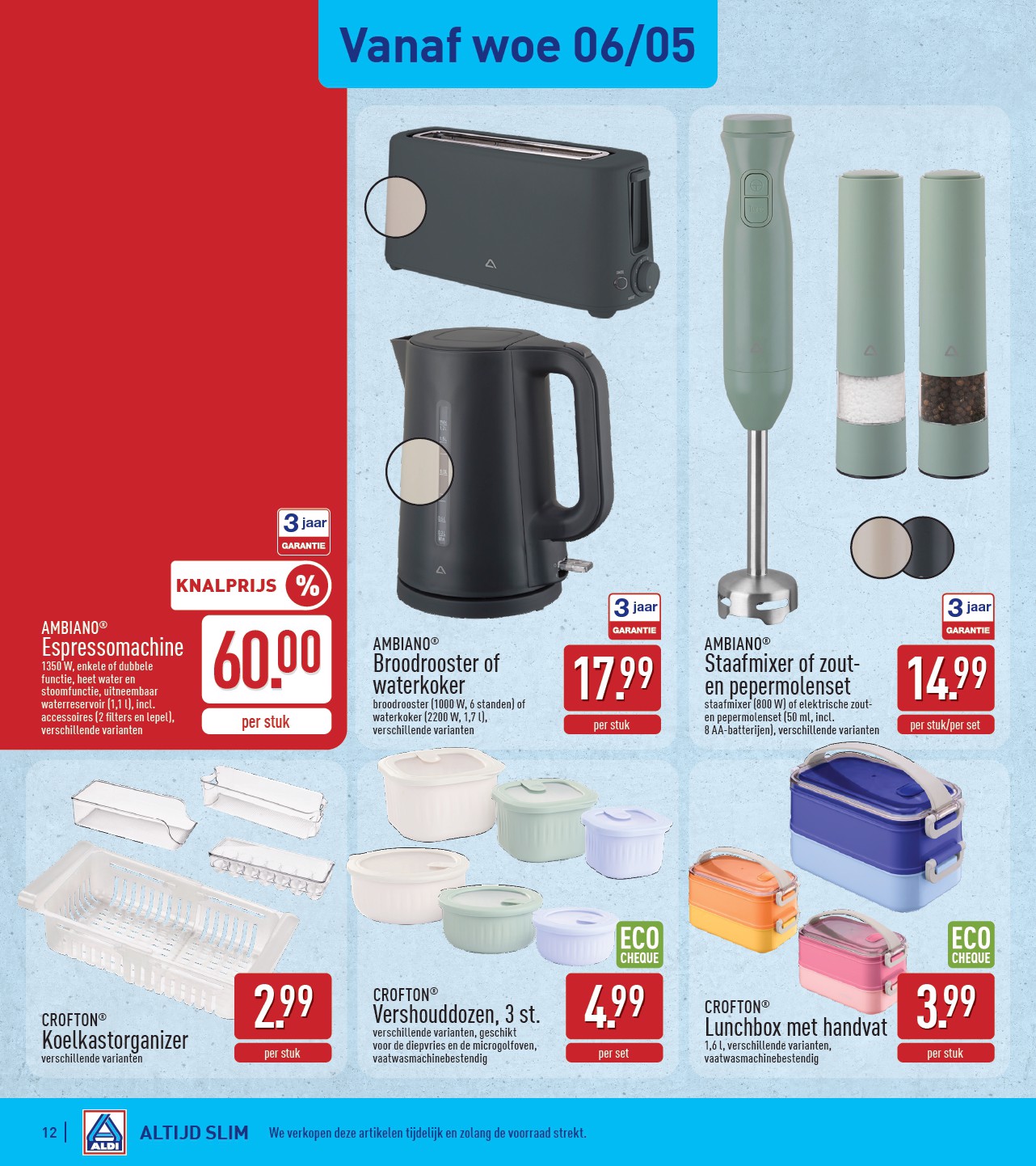aldi - ALDI folder voor volgende week van maandag 04/05/2026 tot zaterdag 09/05/2026 - page: 12