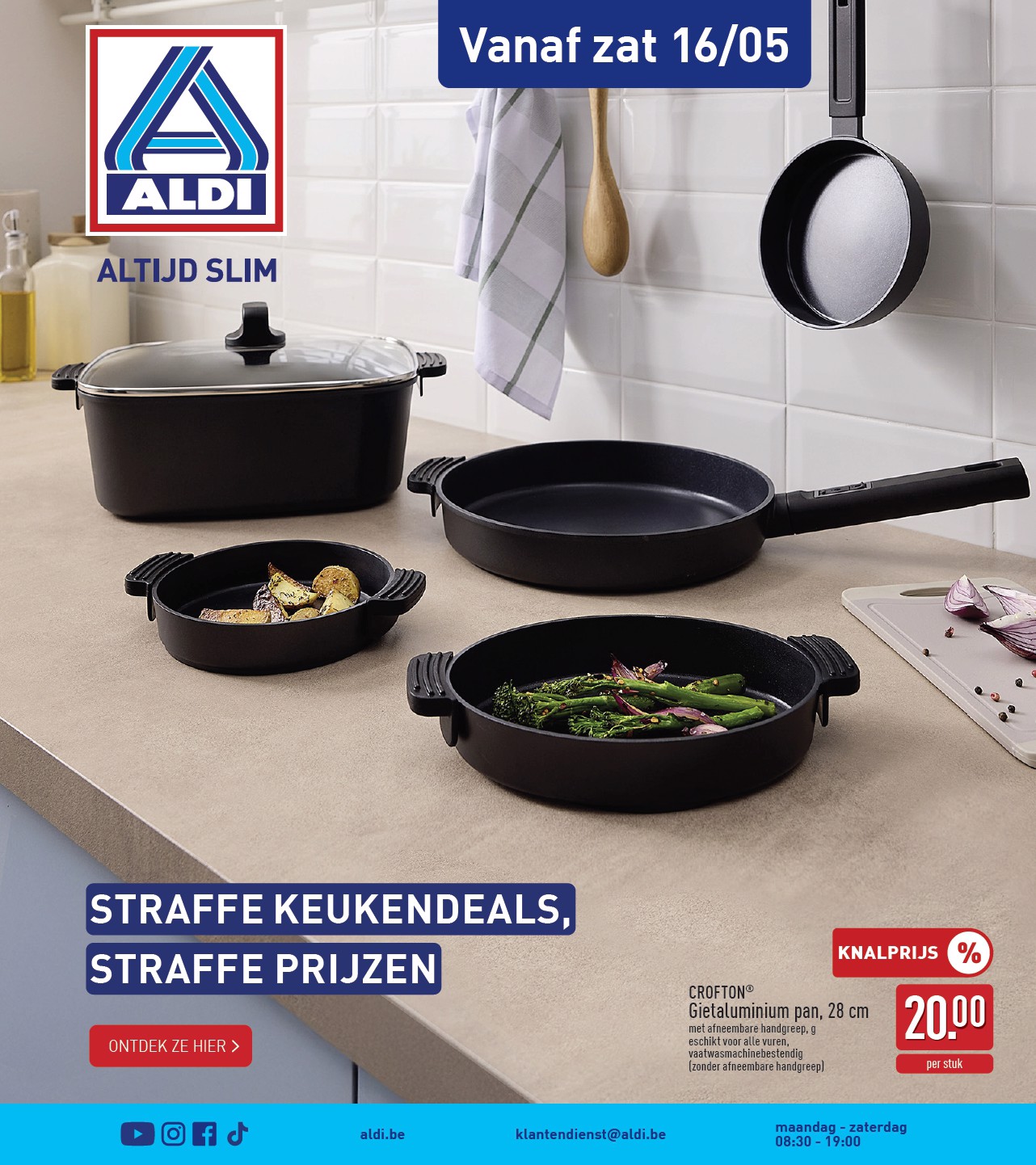 aldi - ALDI - Themaspecial keukendeals folder voor volgende week van zaterdag 16/05/2026 tot vrijdag 22/05/2026