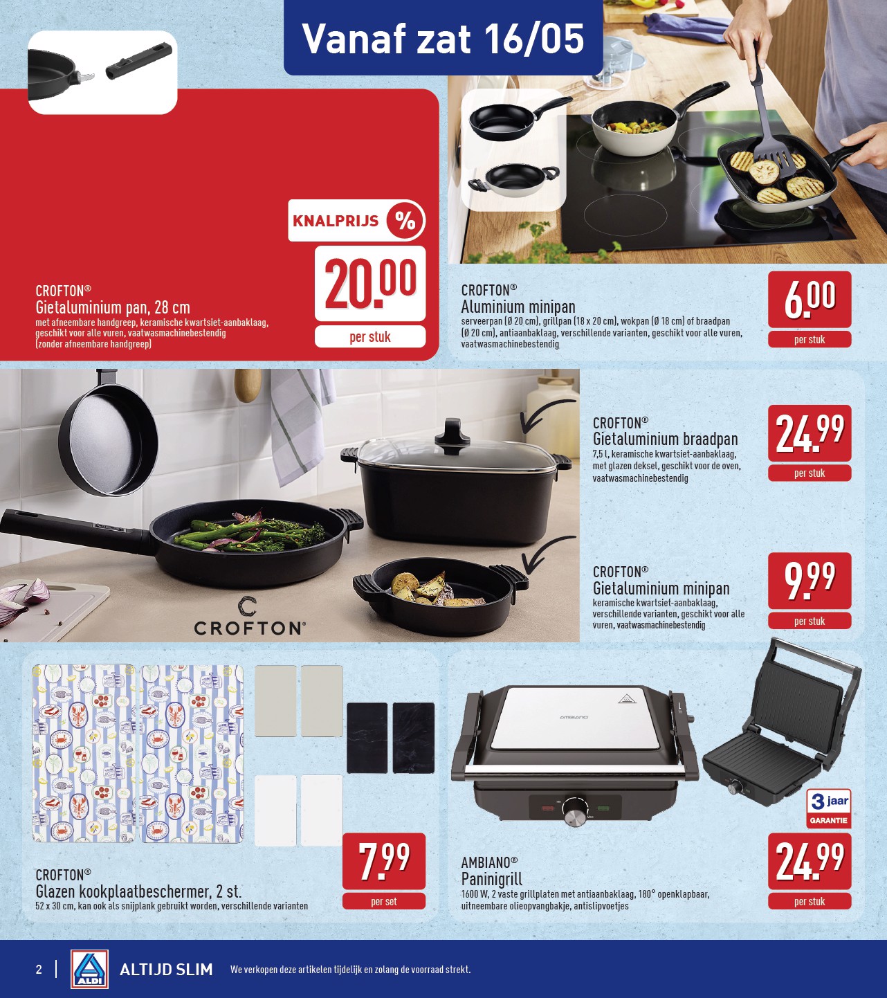 aldi - ALDI - Themaspecial keukendeals folder voor volgende week van zaterdag 16/05/2026 tot vrijdag 22/05/2026 - page: 2