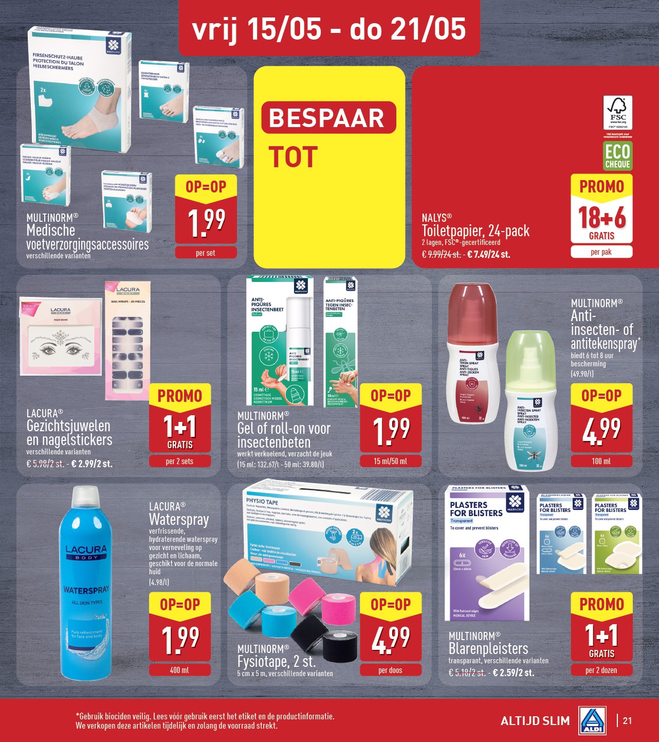 aldi - ALDI folder voor volgende week van maandag 11/05/2026 tot zaterdag 16/05/2026 - page: 21