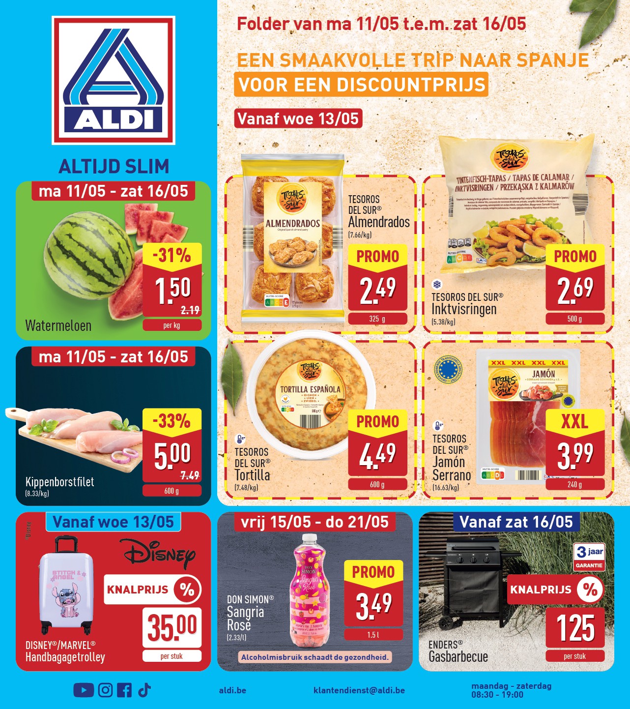 aldi - ALDI folder voor volgende week van maandag 11/05/2026 tot zaterdag 16/05/2026 - page: 1
