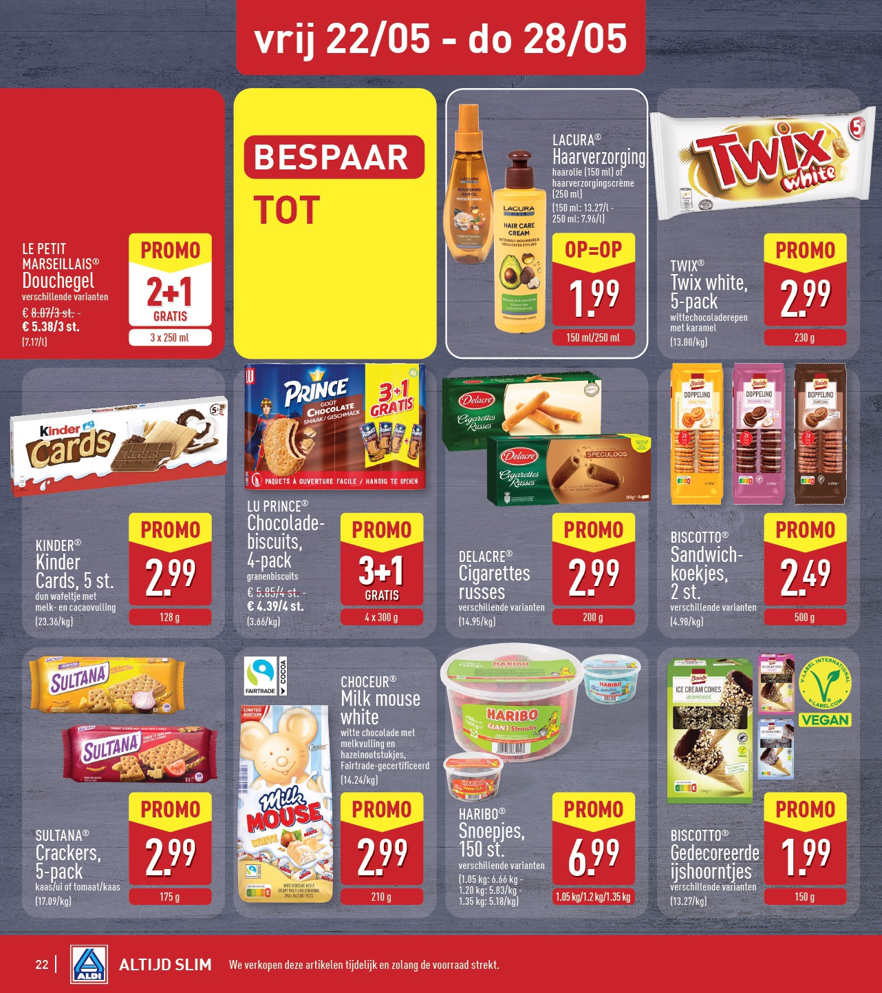 aldi - ALDI folder voor volgende week van maandag 18/05/2026 tot zaterdag 23/05/2026 - page: 22