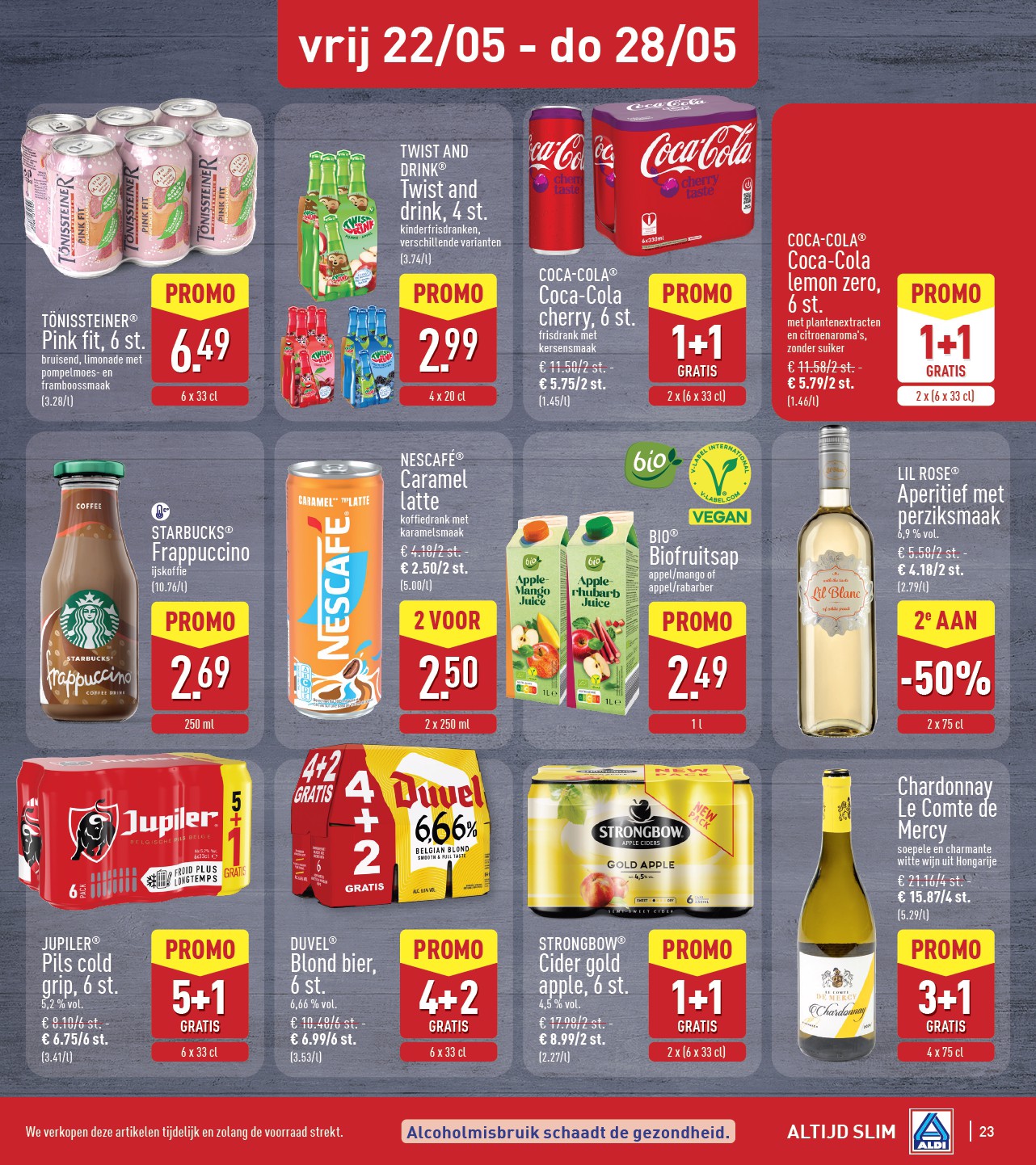 aldi - ALDI folder voor volgende week van maandag 18/05/2026 tot zaterdag 23/05/2026 - page: 23
