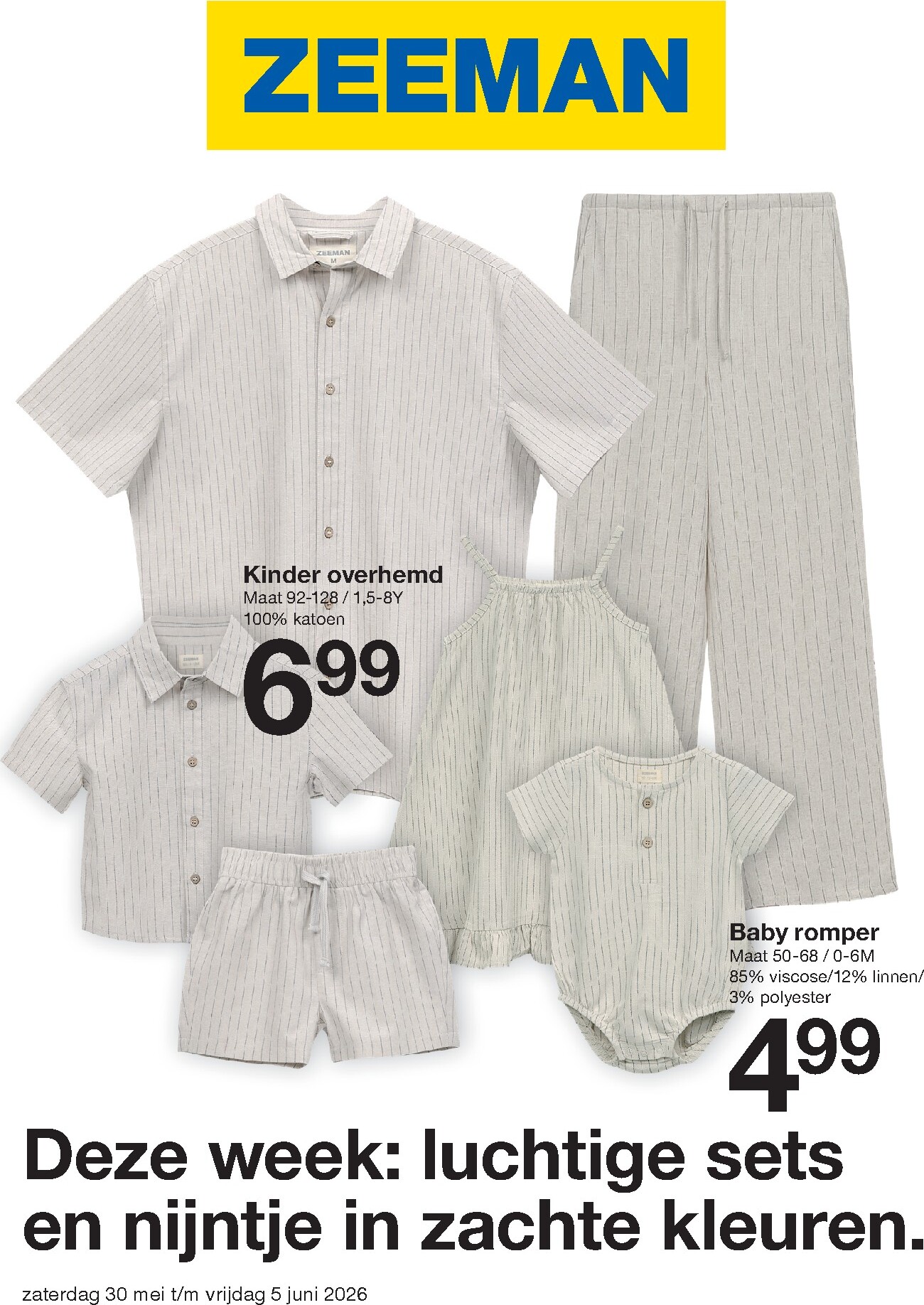 zeeman - Zeeman folder voor volgende week van zaterdag 30/05/2026 tot vrijdag 05/06/2026