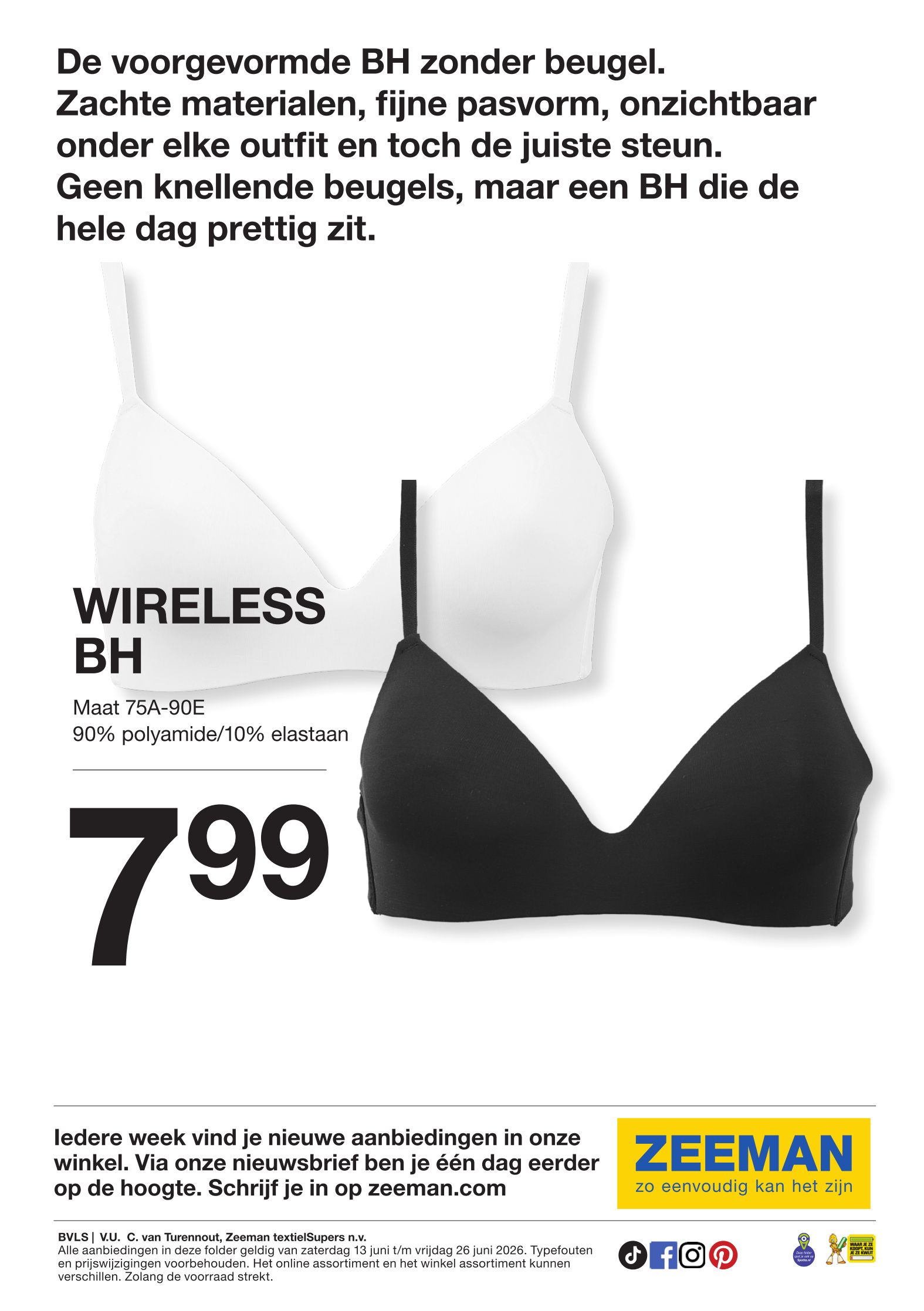 zeeman - Zeeman folder voor volgende week van zaterdag 13/06/2026 tot vrijdag 26/06/2026 - page: 32