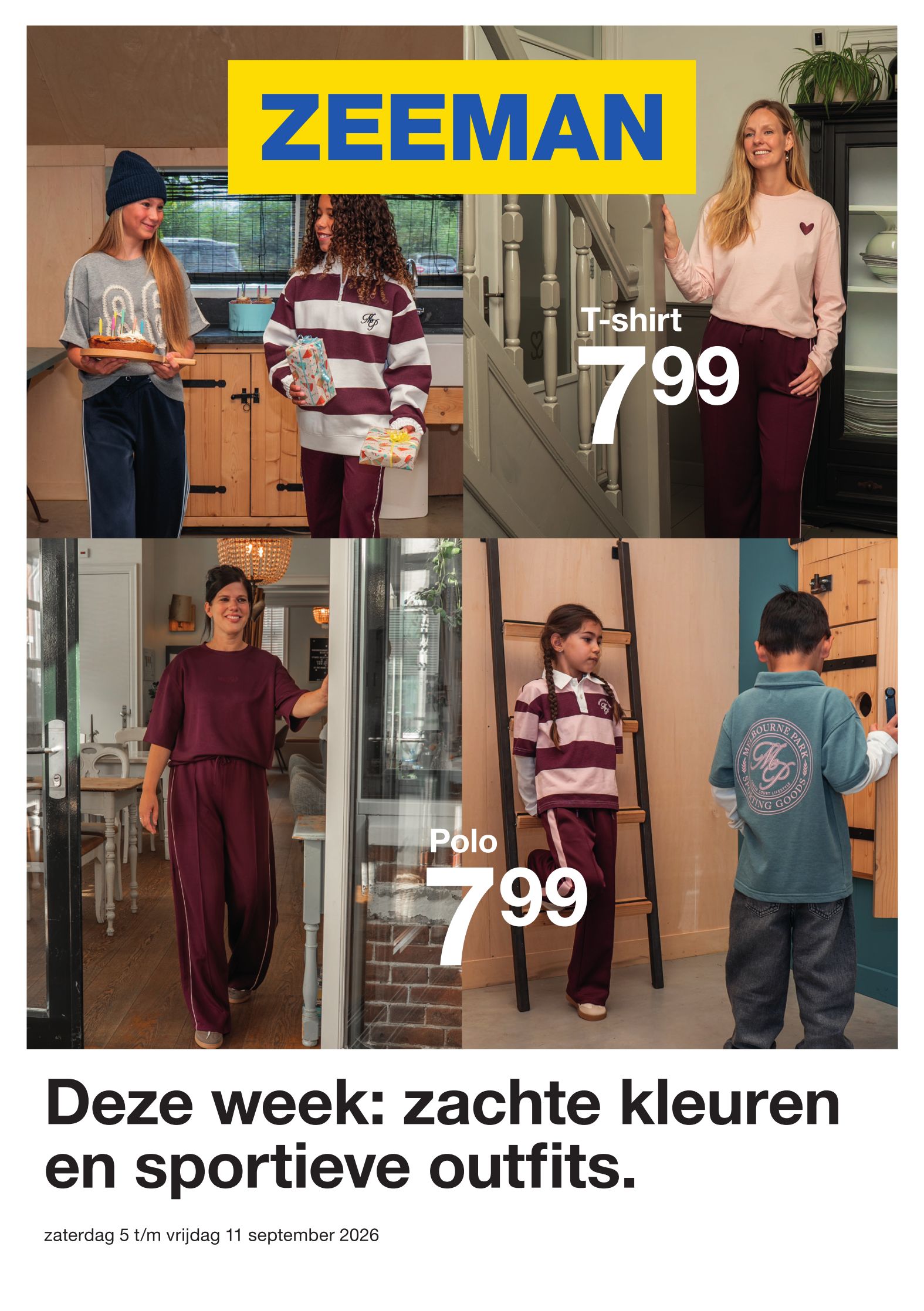 zeeman - Zeeman folder voor volgende week van zaterdag 05/09/2026 tot vrijdag 11/09/2026