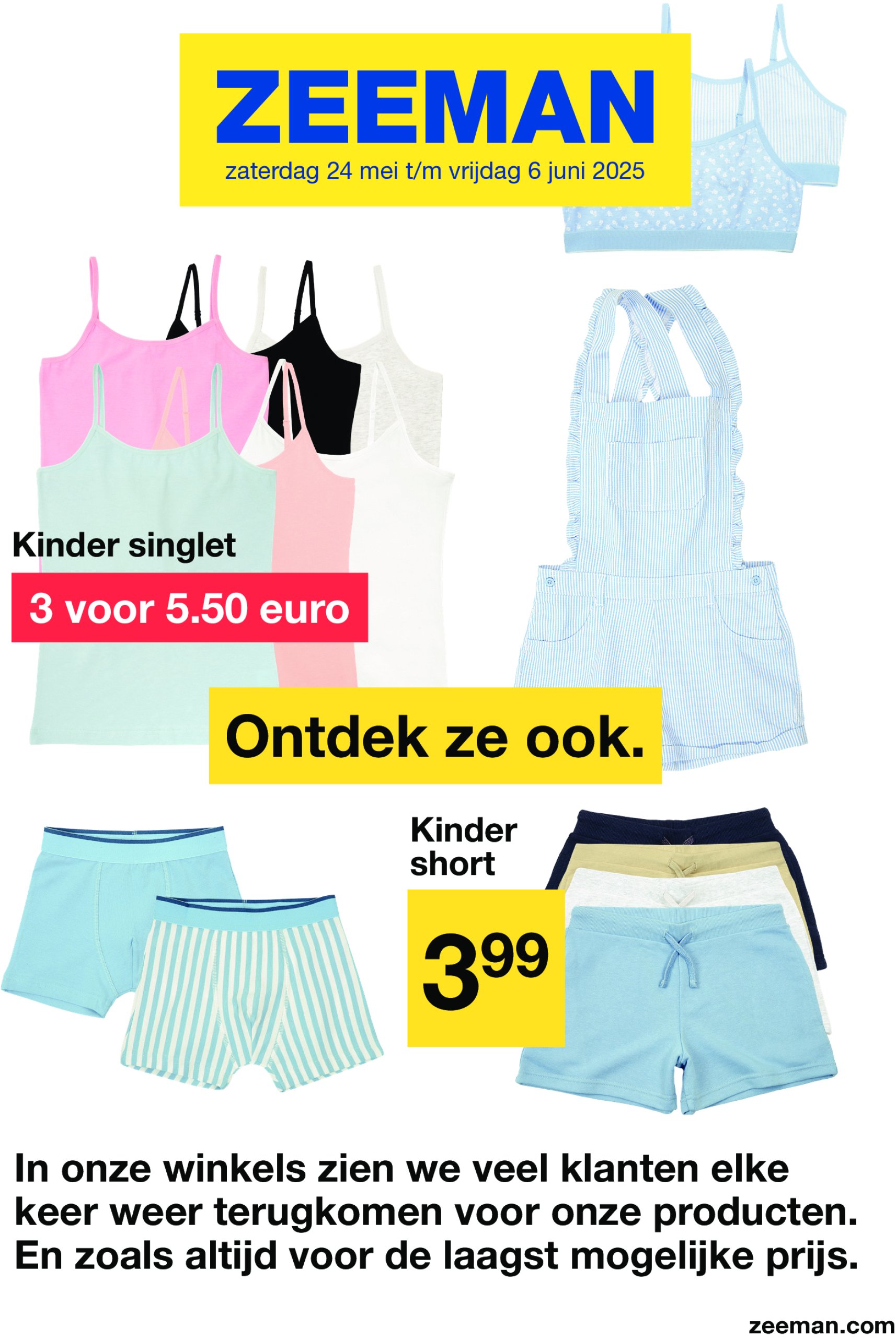 zeeman - Zeeman folder geldig vanaf 24/05 - 06/06
