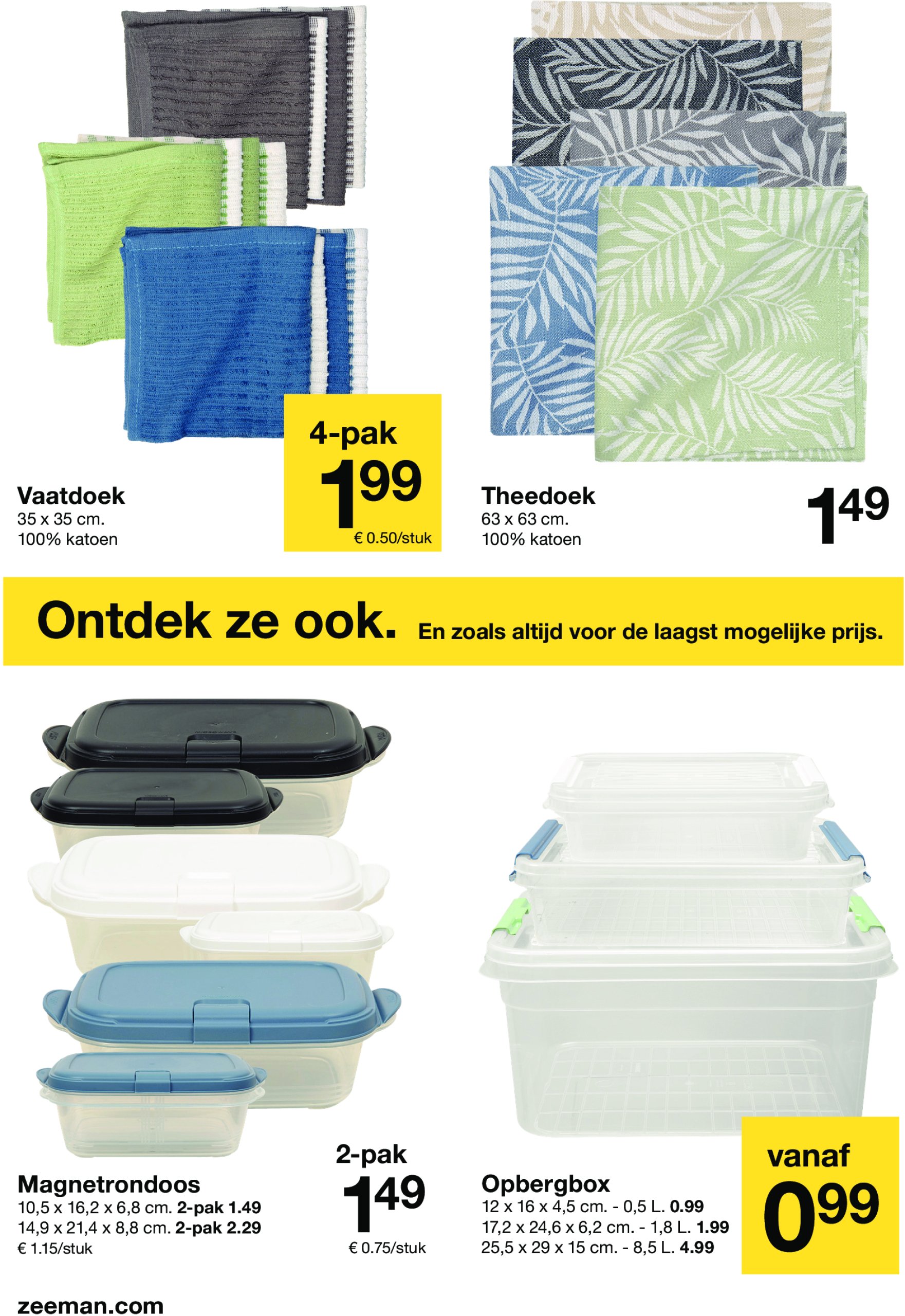 zeeman - Zeeman folder geldig vanaf 24/05 - 06/06 - page: 27