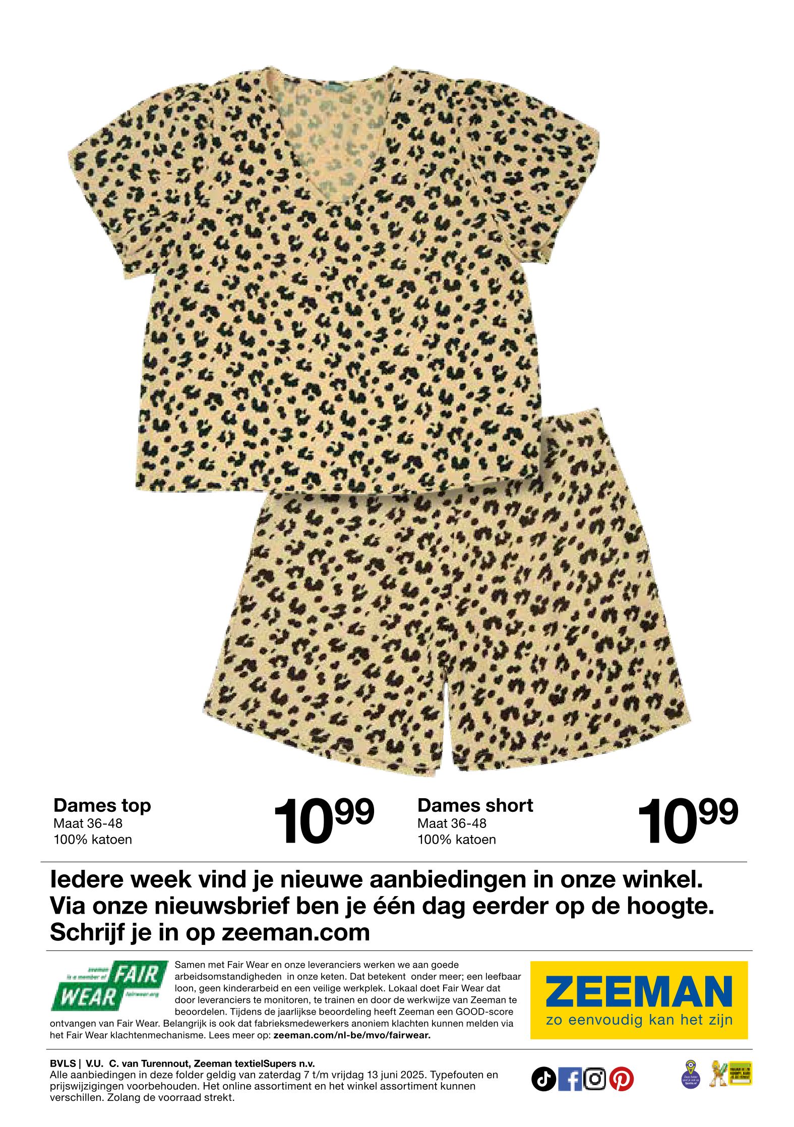 zeeman - Zeeman folder geldig vanaf 07/06 - 13/06 - page: 15