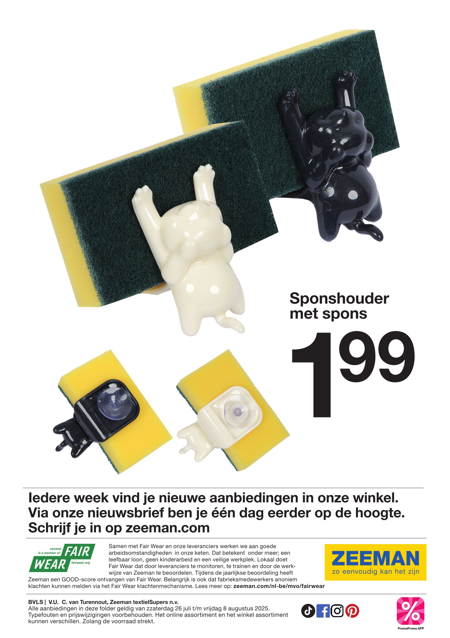 zeeman - Zeeman folder geldig vanaf 26/07 - 08/08 - page: 16