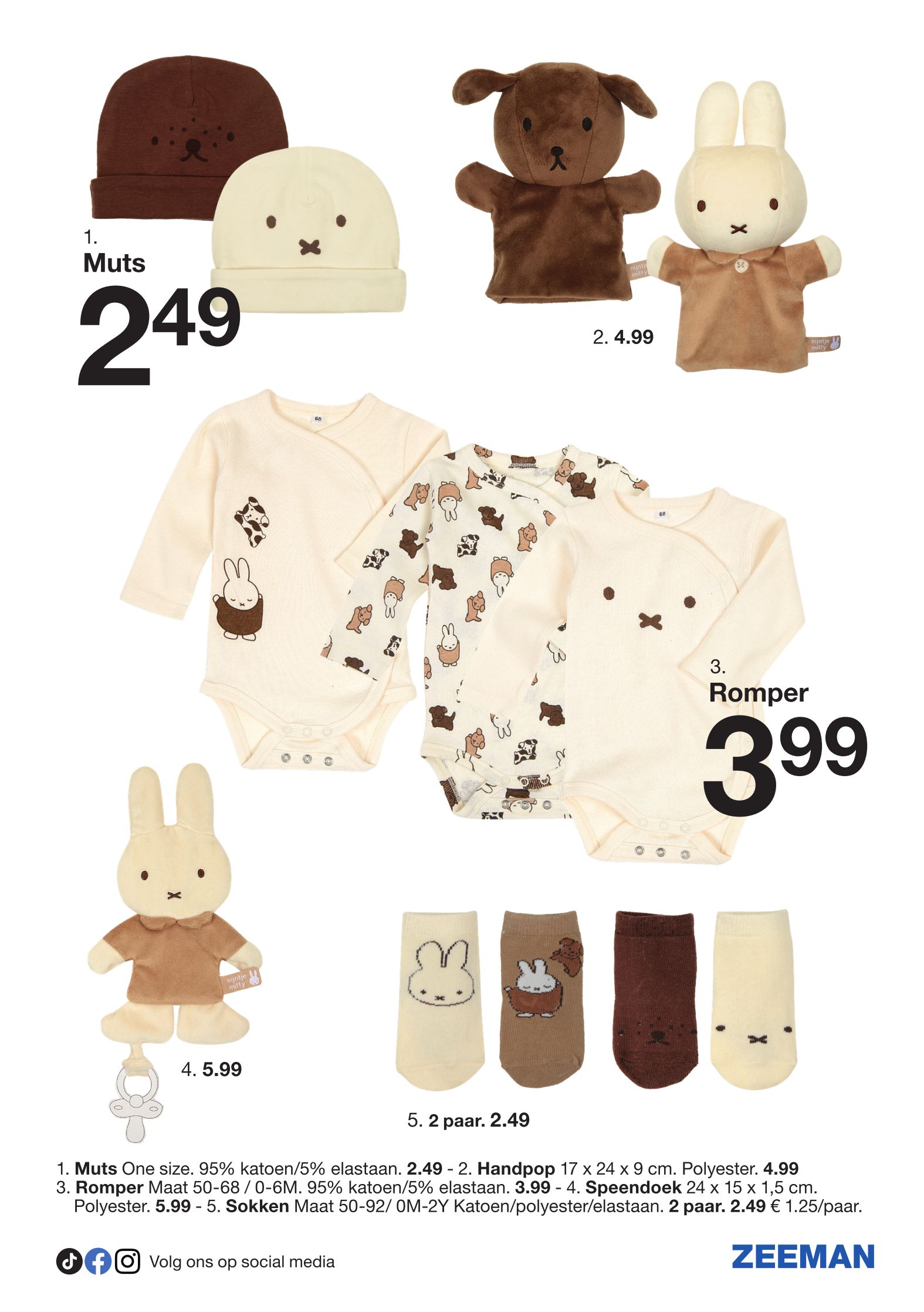 zeeman - Zeeman - Nijntje folder geldig vanaf 30/08 - 05/09 - page: 5