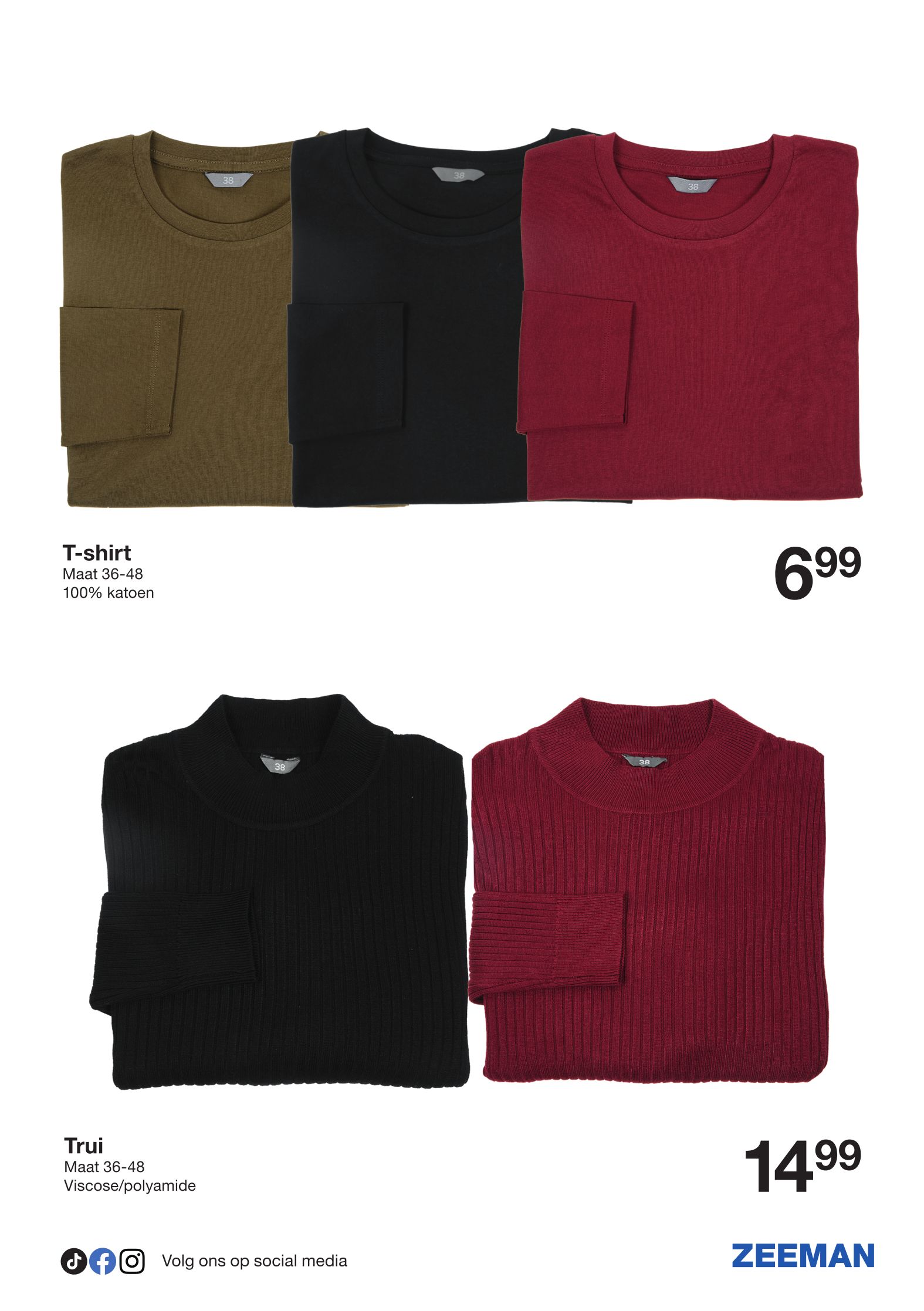 zeeman - Zeeman folder geldig vanaf 13/09 - 26/09 - page: 14