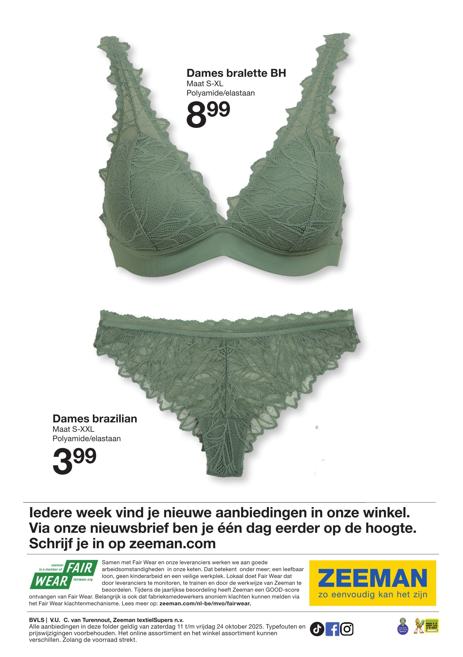 zeeman - Zeeman folder geldig vanaf 11/10 - 24/10 - page: 20