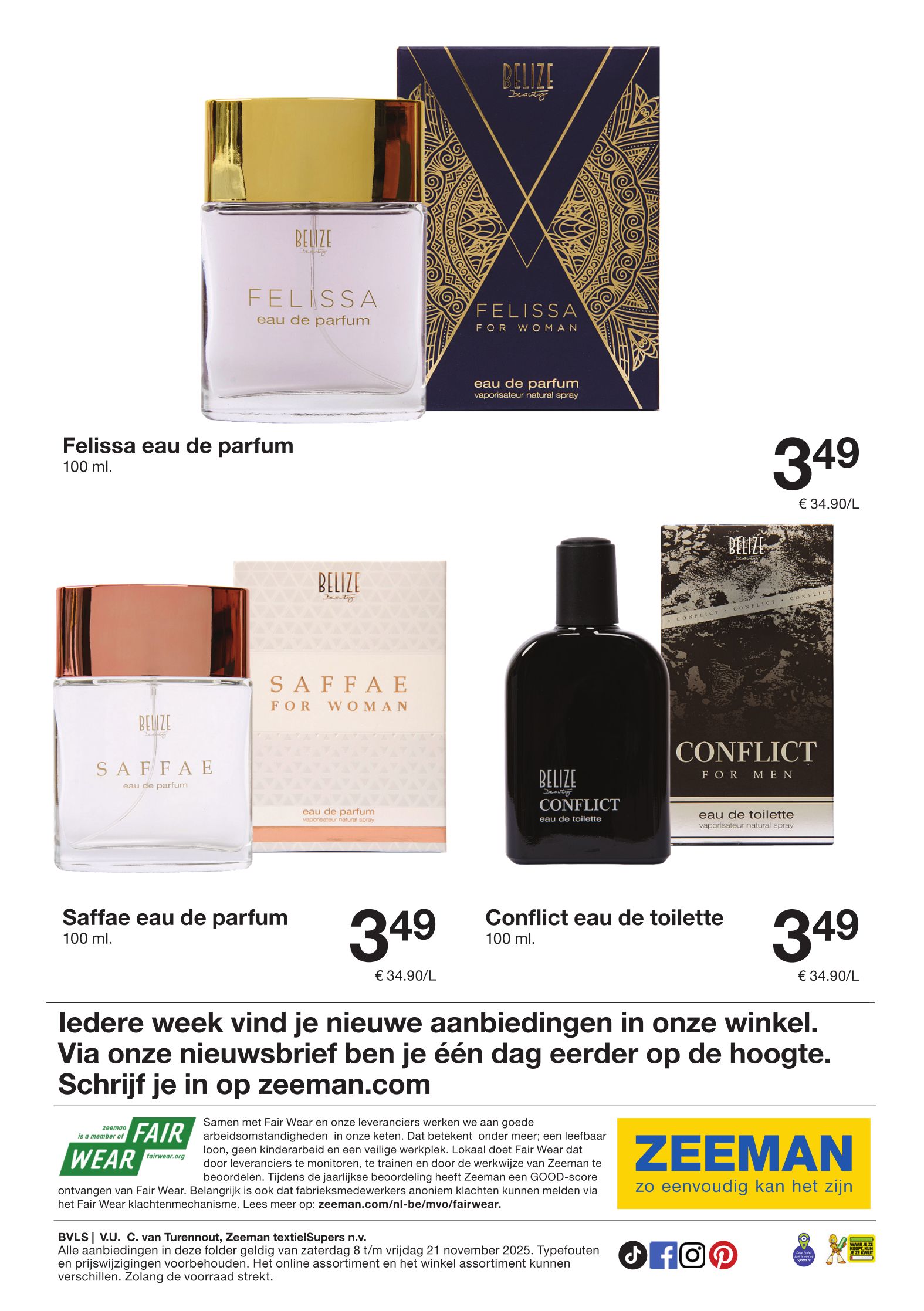 zeeman - De Zeeman folder geldig vanaf 08/11 t/m 21/11 - page: 37