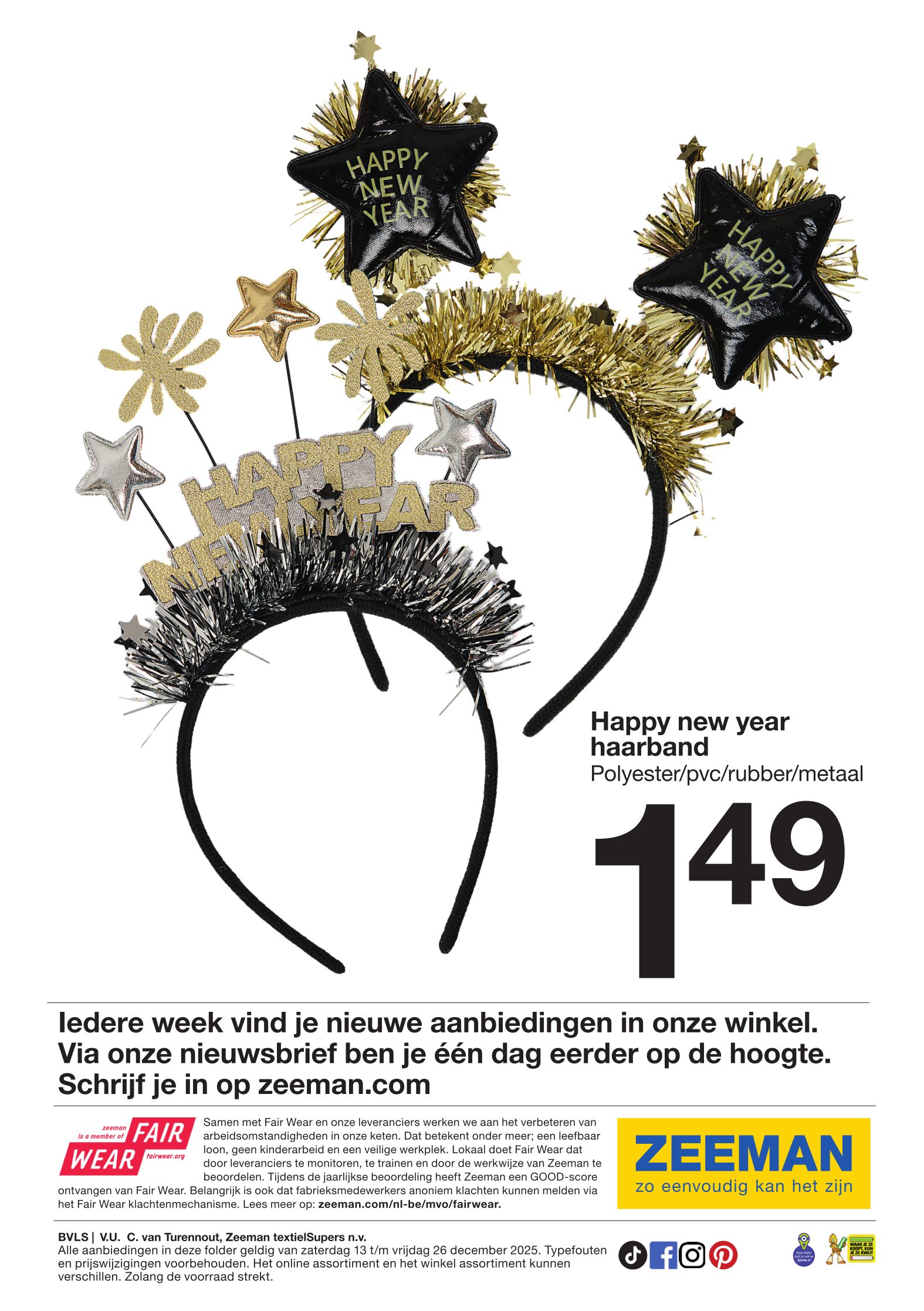 zeeman - De Zeeman folder geldig vanaf 13/12 t/m 26/12 - page: 20