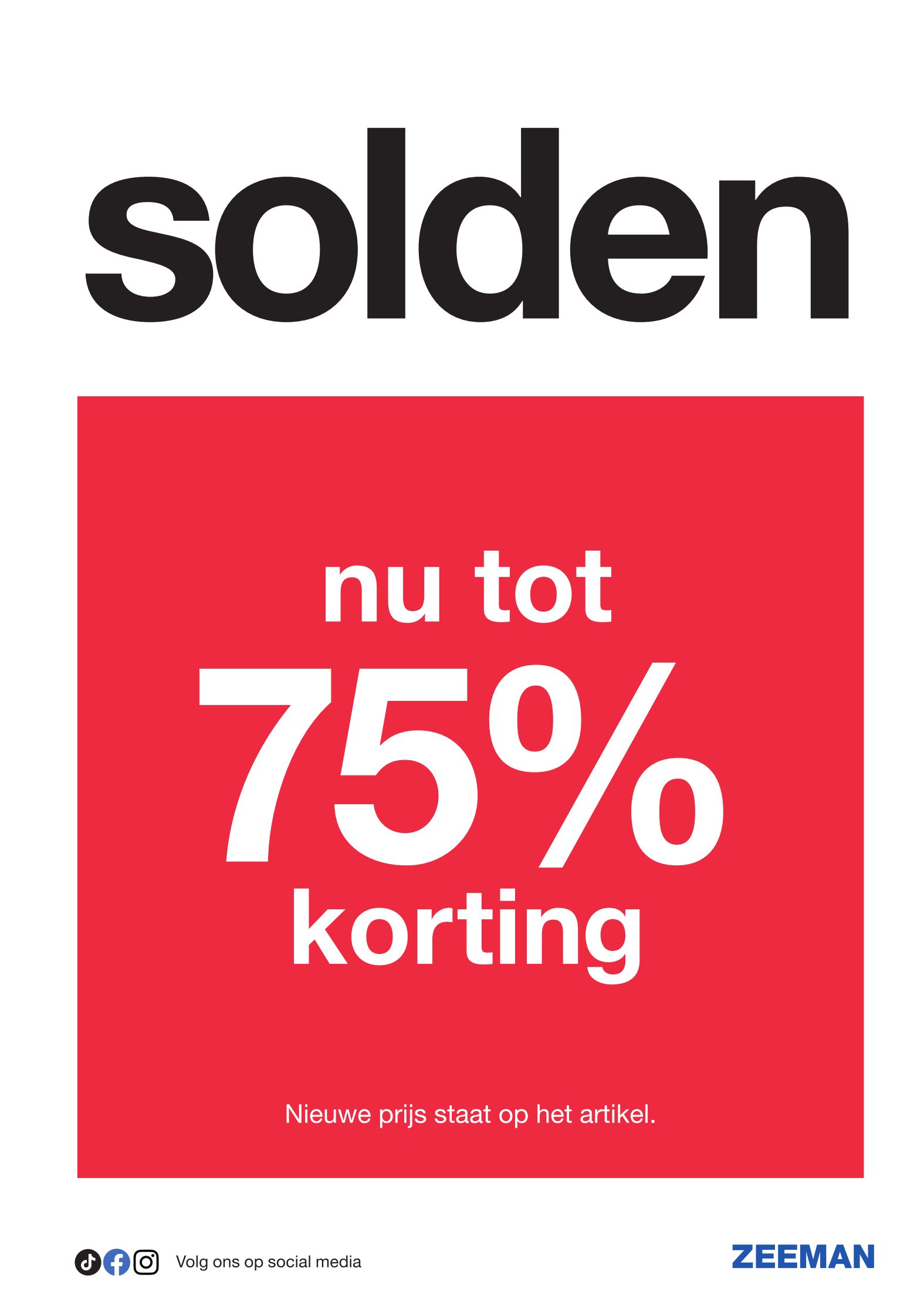 zeeman - De Zeeman folder geldig vanaf 17/01 t/m 30/01 - page: 25