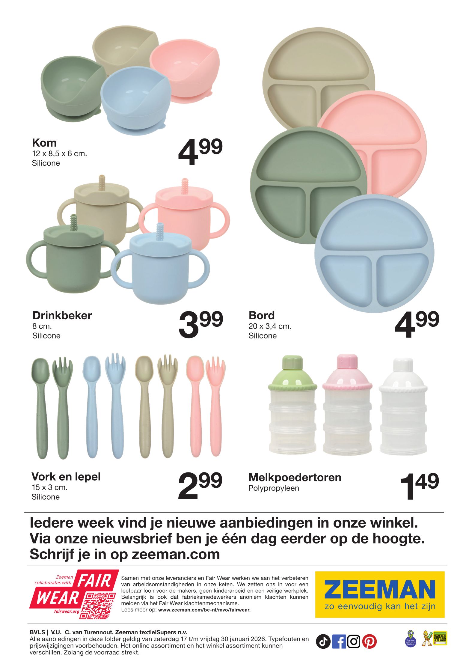 zeeman - De Zeeman folder geldig vanaf 17/01 t/m 30/01 - page: 26