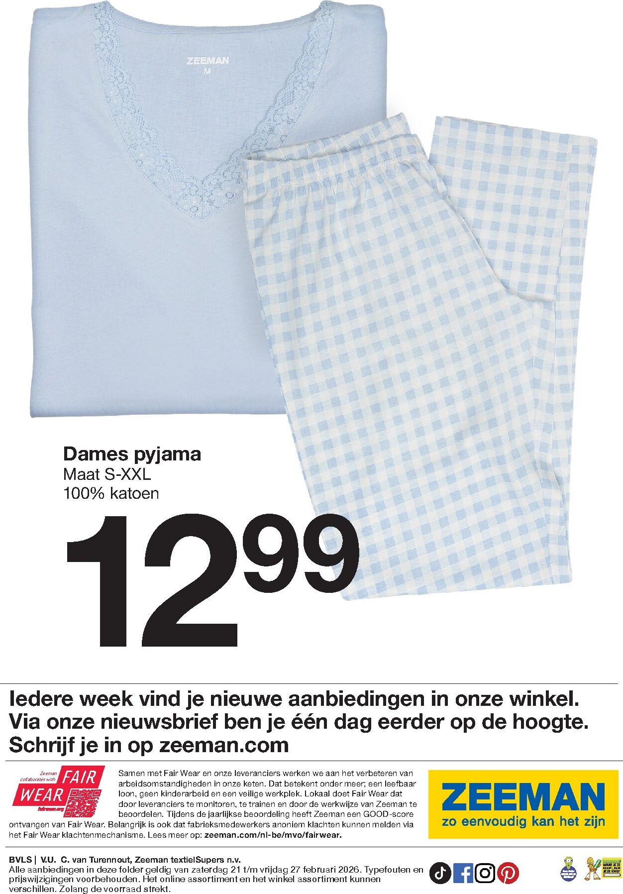 zeeman - De Zeeman folder geldig vanaf 21/02/2026 t/m 27/02/2026 - page: 25