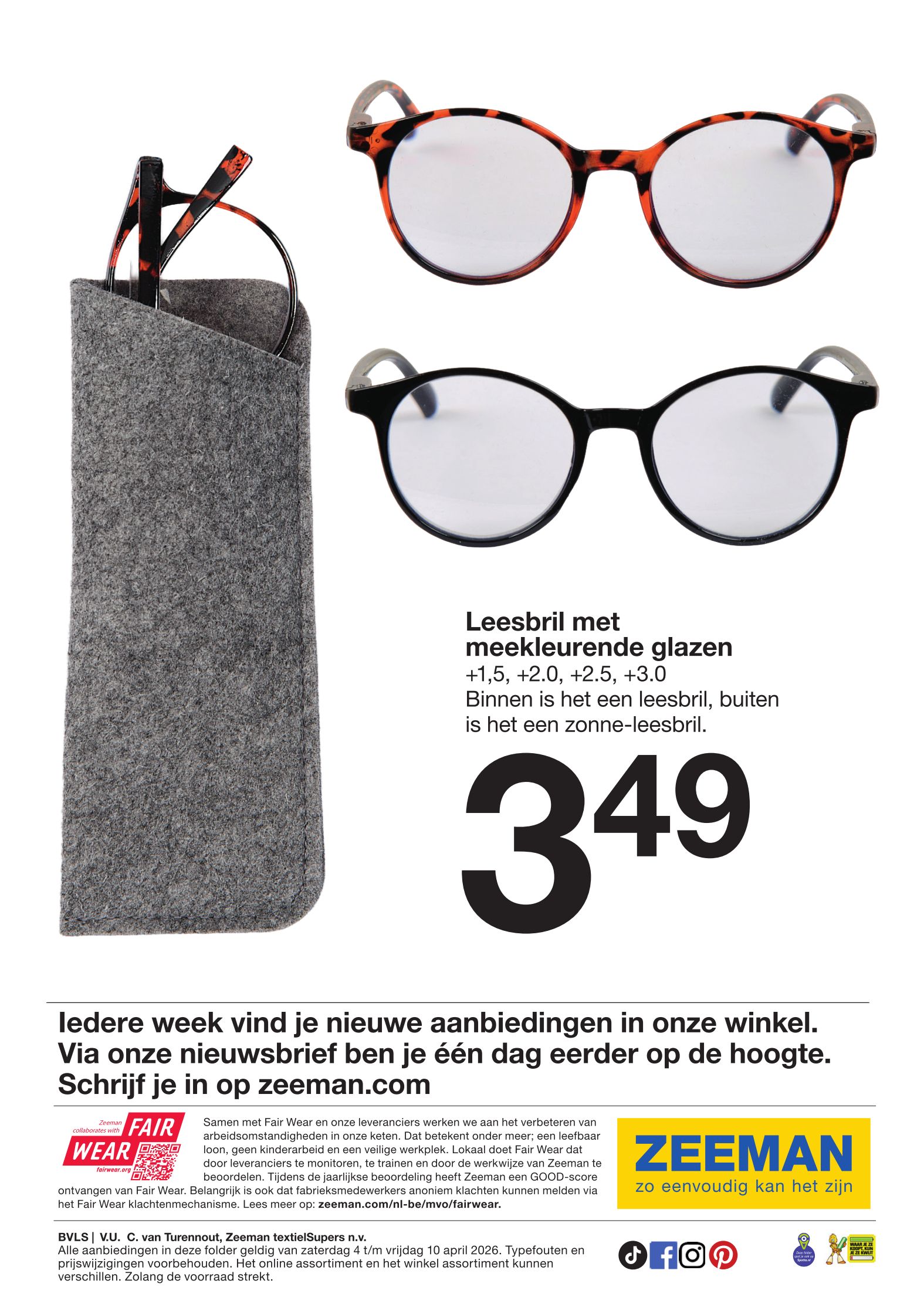 zeeman - De Zeeman folder geldig vanaf 04/04/2026 t/m 10/04/2026 - page: 15