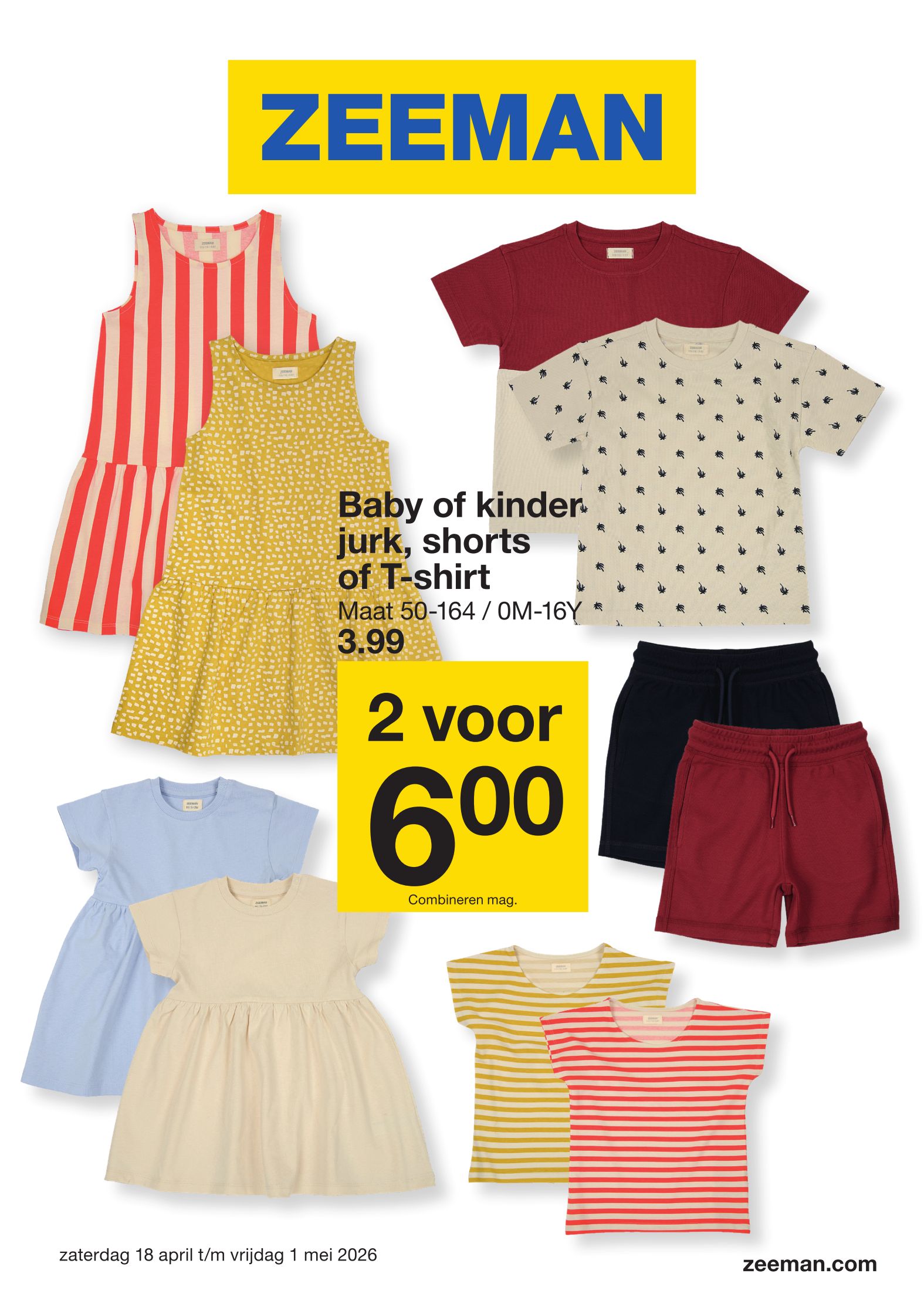 zeeman - Zeeman folder voor volgende week van zaterdag 18/04/2026 tot vrijdag 01/05/2026