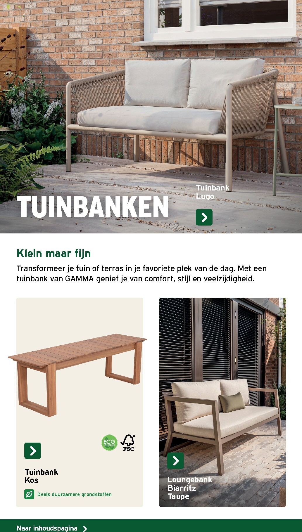 gamma - Huidige Gamma - Tuinmeubelen Special folder geldig van woensdag 17/06/2026 tot donderdag 31/12/2026 - page: 14
