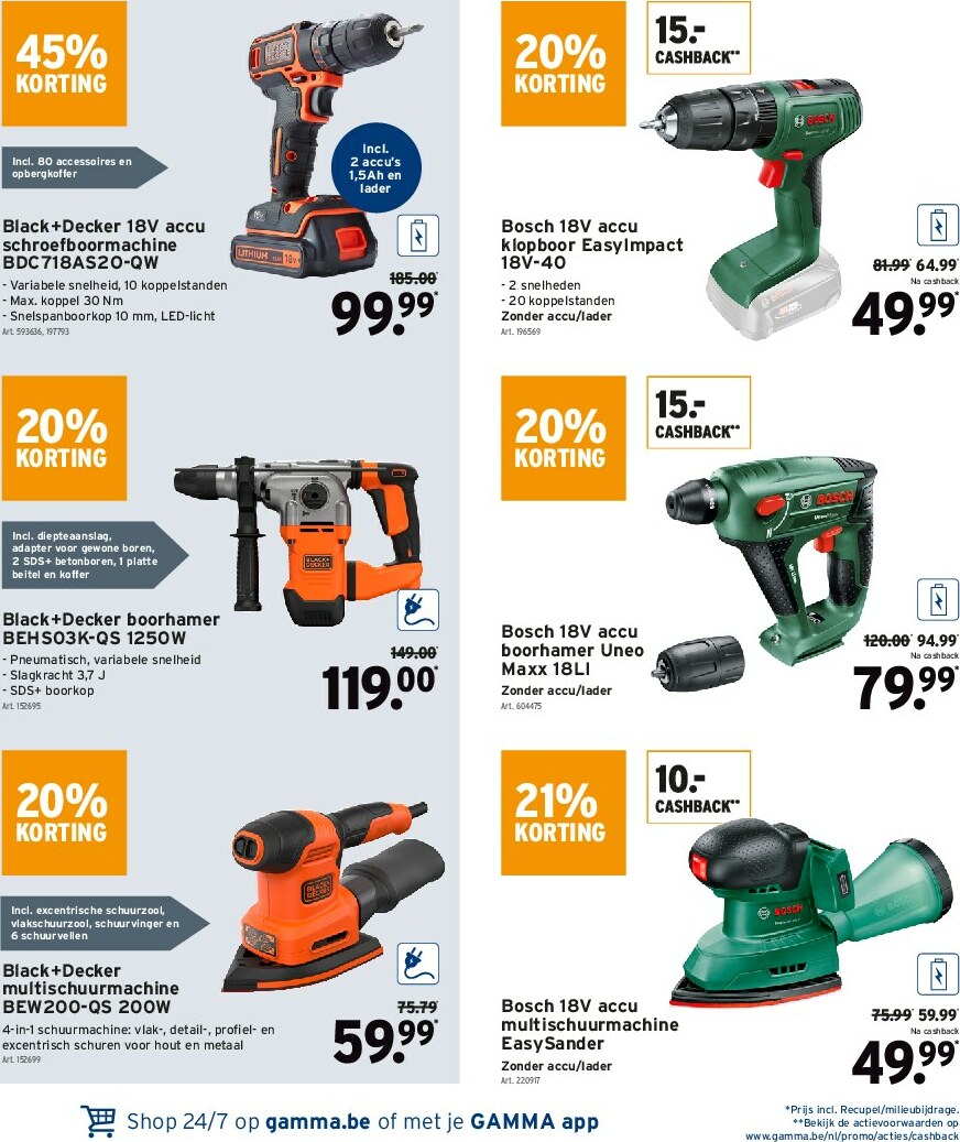 gamma - Gamma folder geldig vanaf 17/09 - 07/10 - page: 32