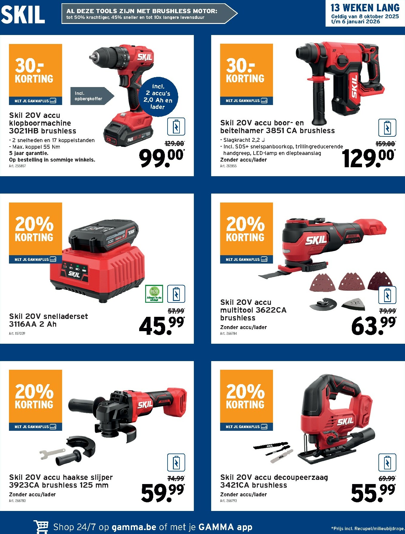 gamma - Gamma folder geldig vanaf 08/10 - 21/10 - page: 20