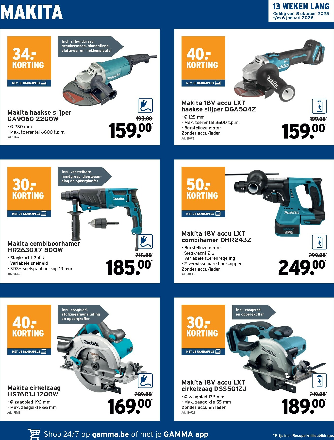 gamma - Gamma folder geldig vanaf 08/10 - 21/10 - page: 18