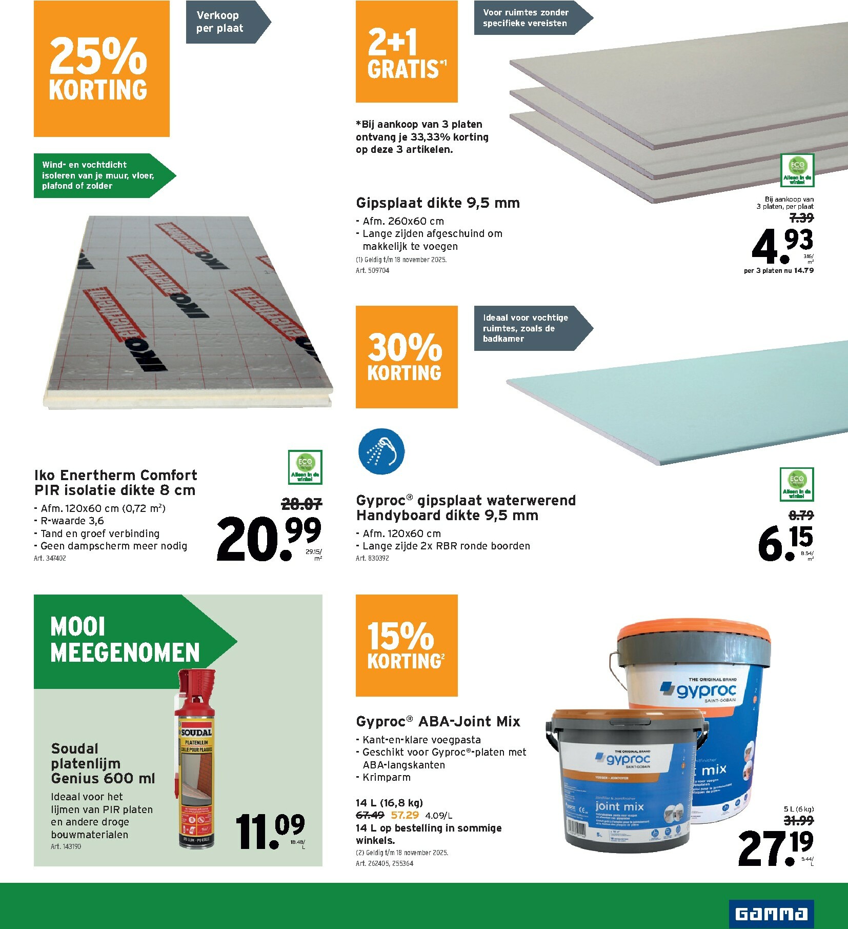 gamma - De Gamma folder geldig vanaf 22/10 t/m 04/11 - page: 17