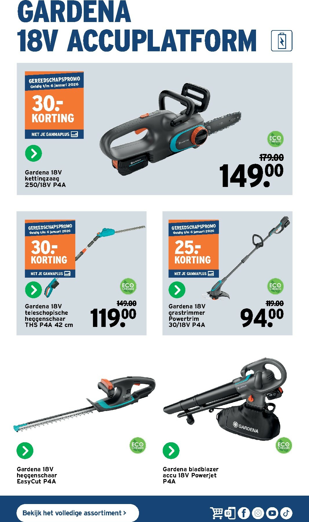 gamma - De Gamma - Gereedschapsspecial folder geldig vanaf 08/10 t/m 06/01 - page: 9